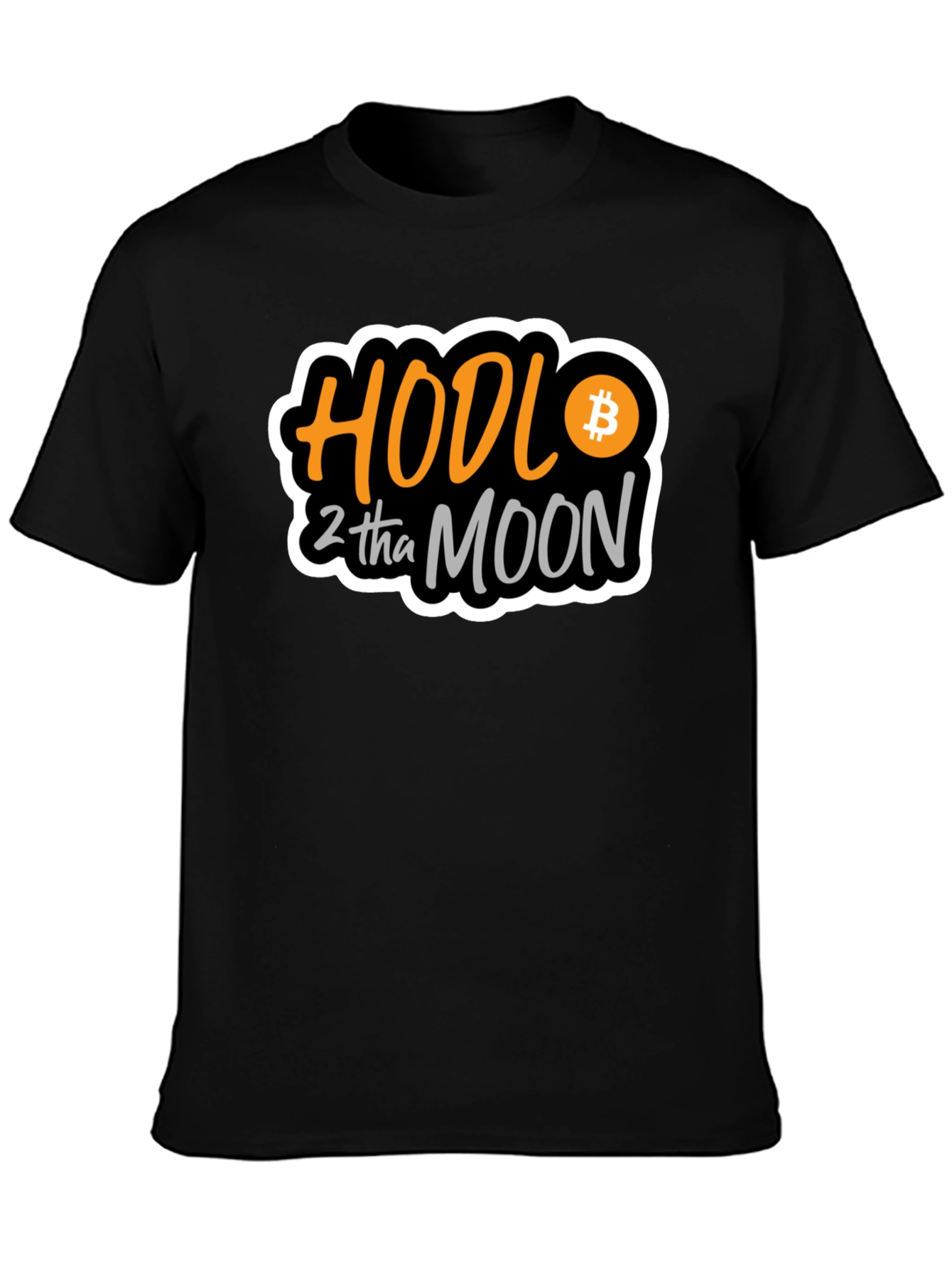 HODL to the Moon Bitcoin Crypto T-Shirt
