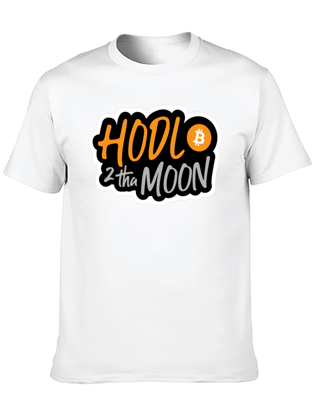 HODL to the Moon Bitcoin Crypto T-Shirt