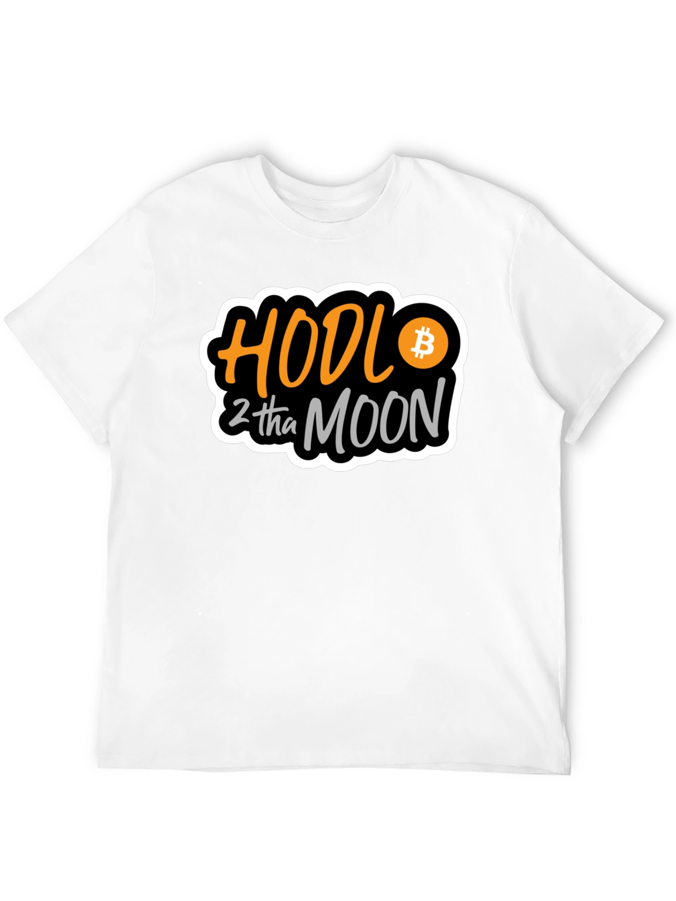 HODL to the Moon Bitcoin Crypto T-Shirt