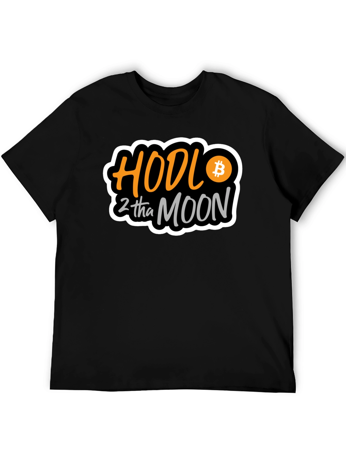 HODL to the Moon Bitcoin Crypto T-Shirt