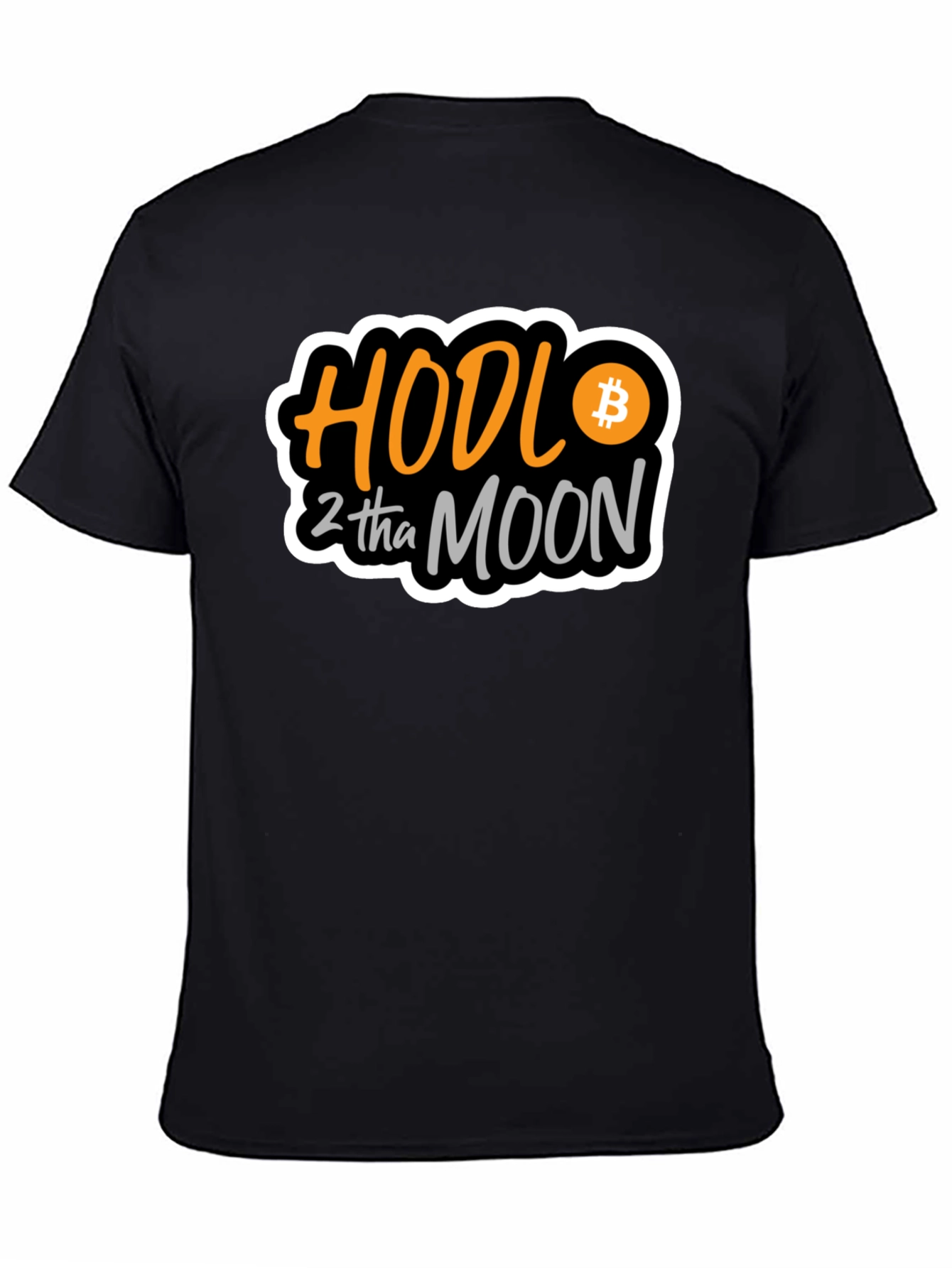 HODL to the Moon Bitcoin Crypto T-Shirt
