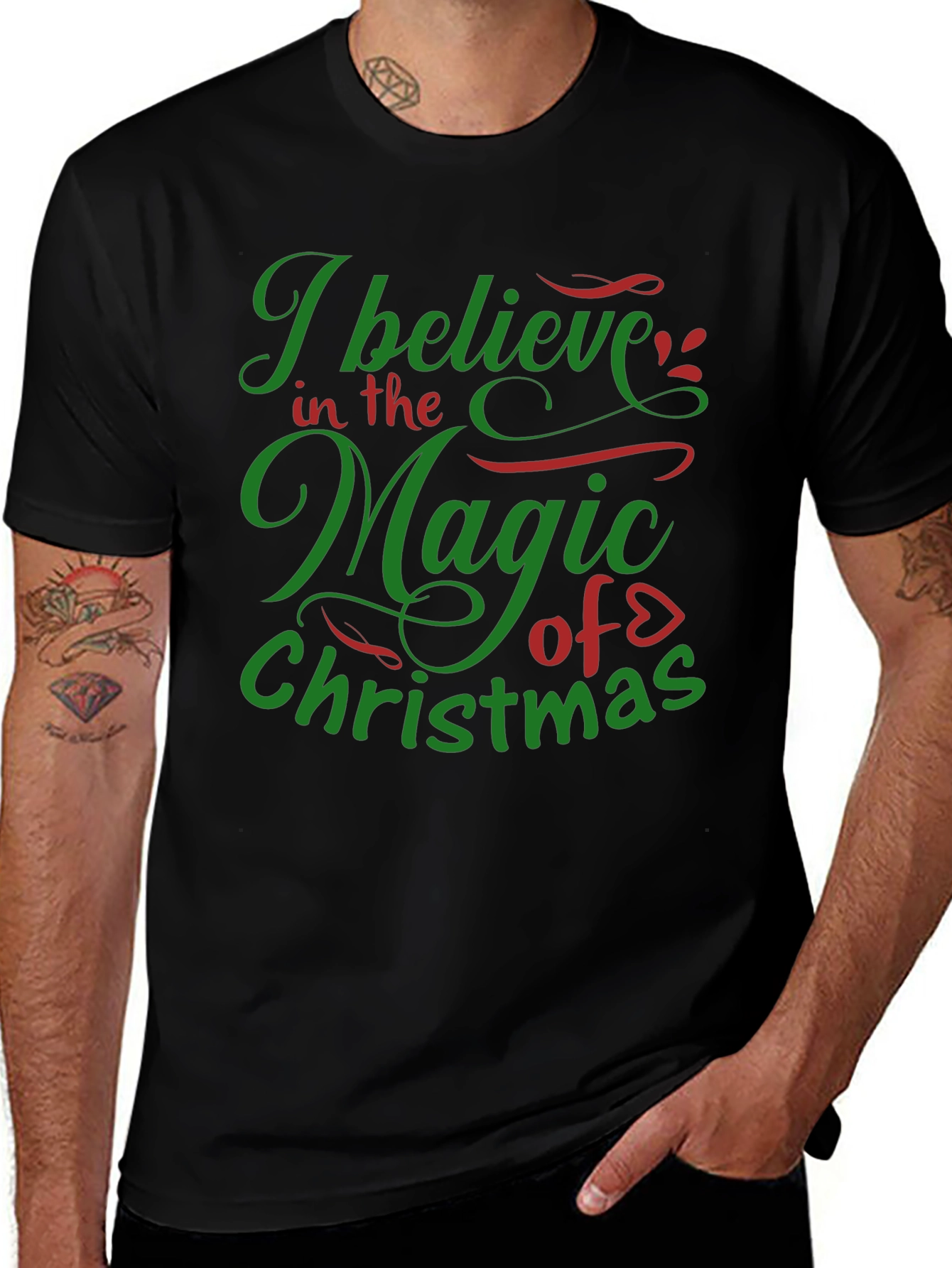 Christmas Magic Tee - Holiday Spirit Shirt