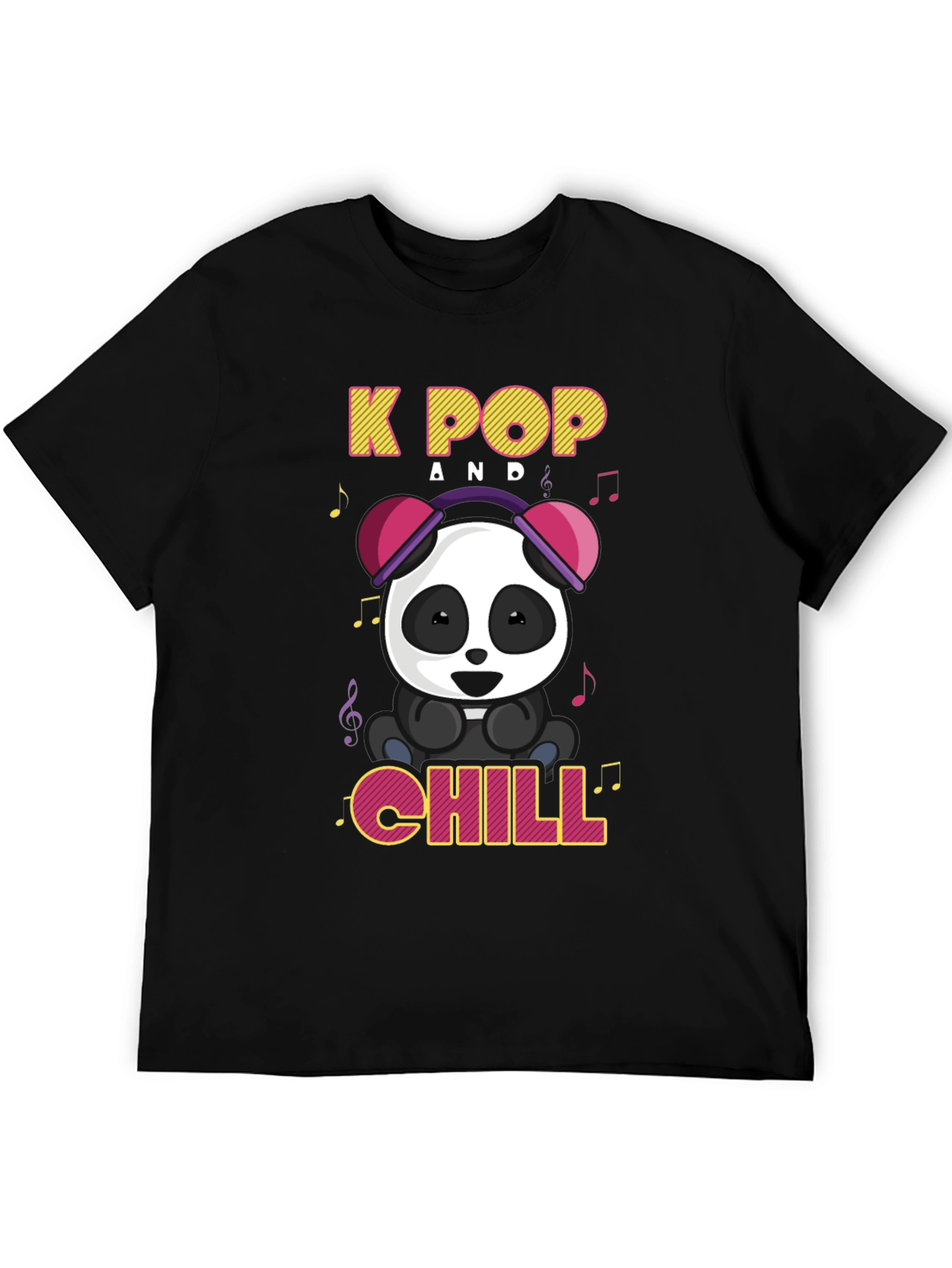 K-Pop Panda Chill T-Shirt