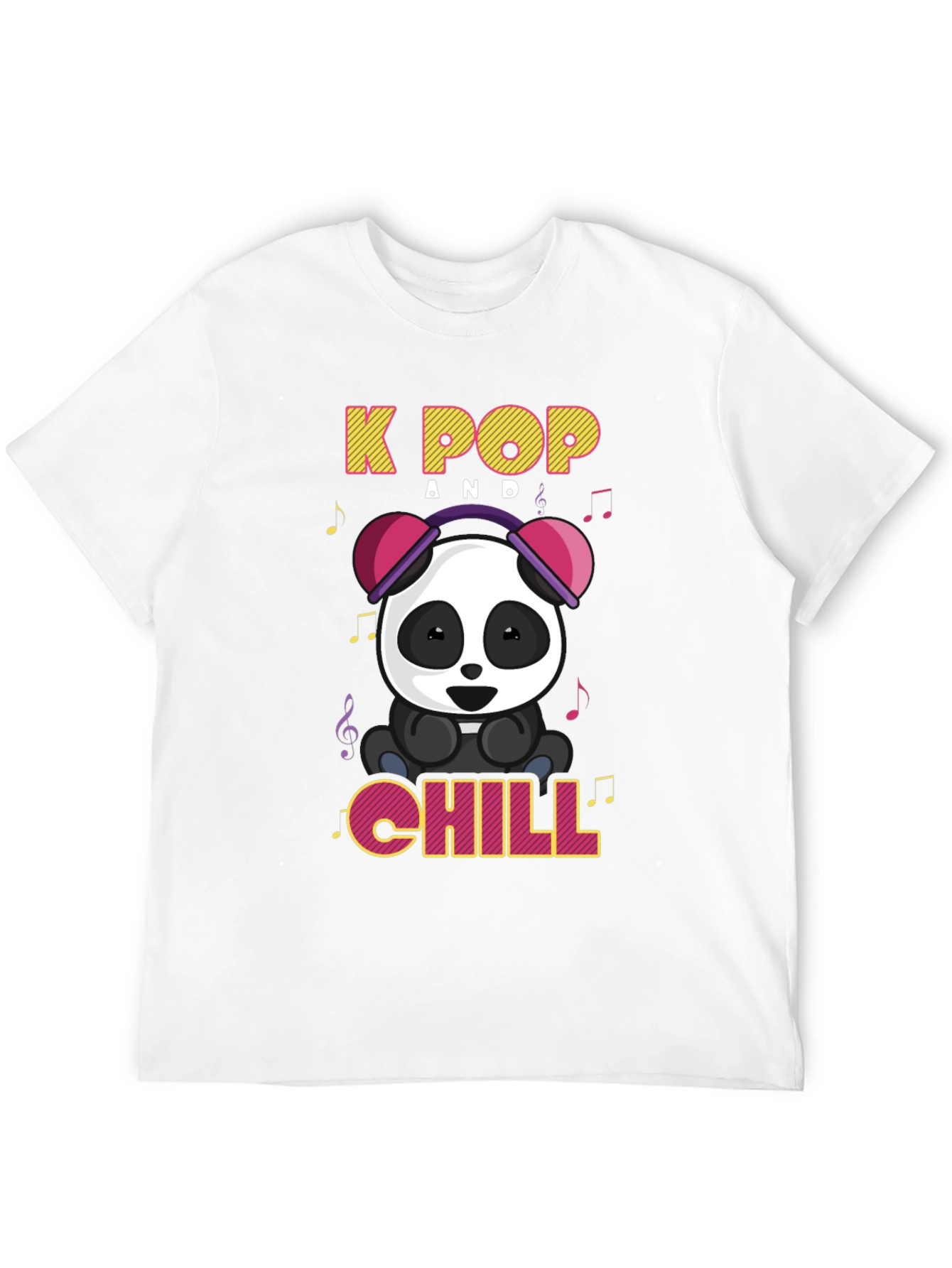 K-Pop Panda Chill T-Shirt
