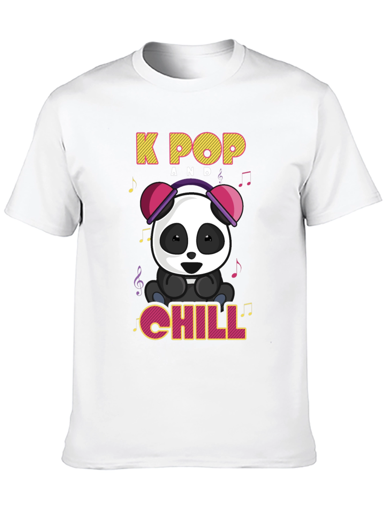 K-Pop Panda Chill T-Shirt