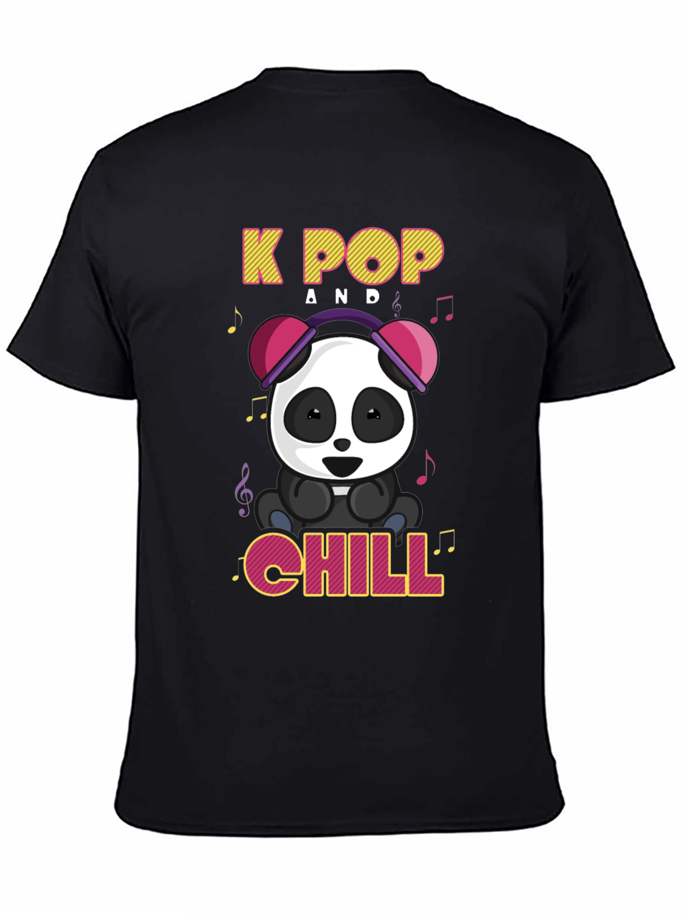 K-Pop Panda Chill T-Shirt