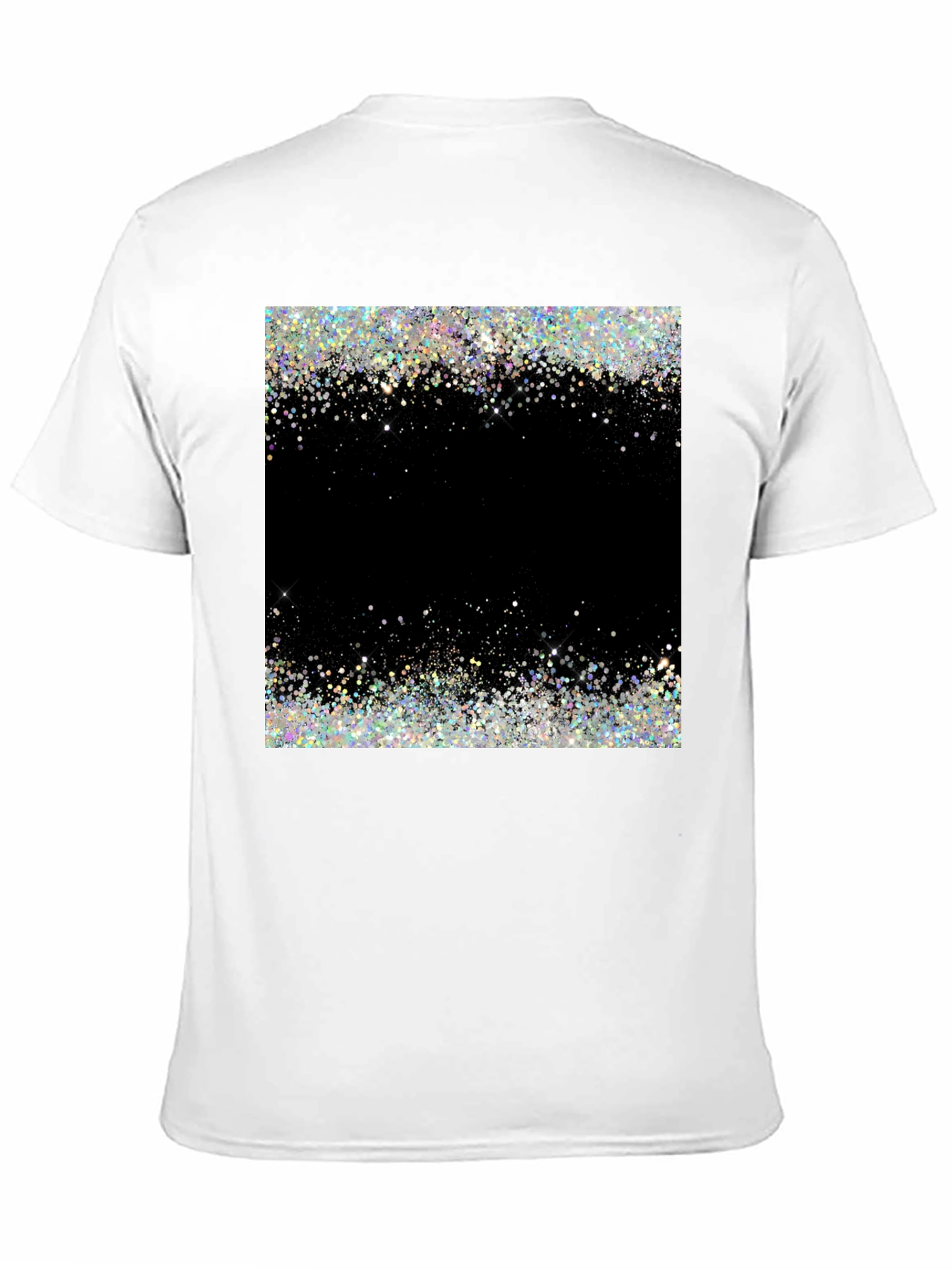 Sparkling Galaxy Black T-Shirt
