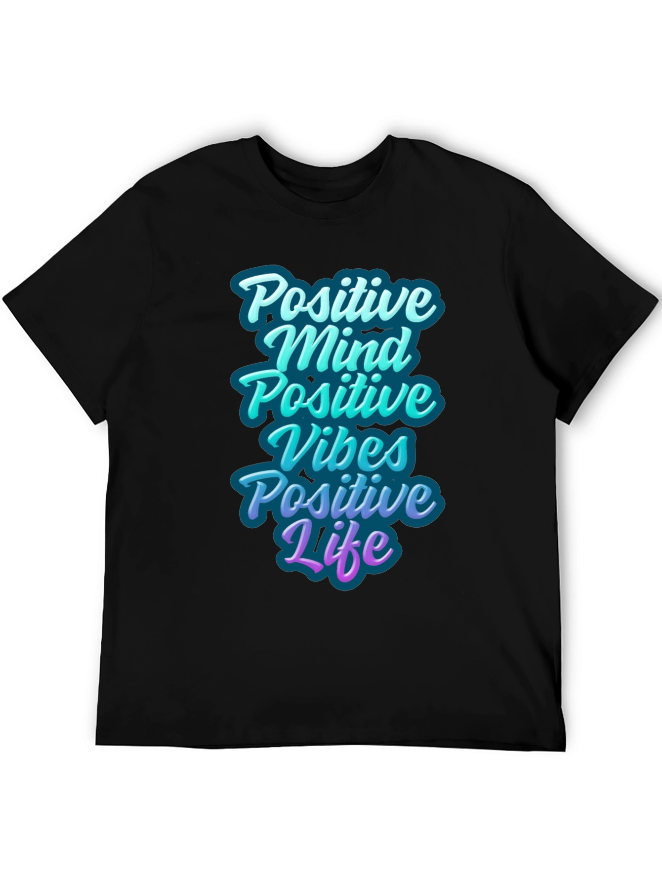 Positive Vibes Graphic T-Shirt