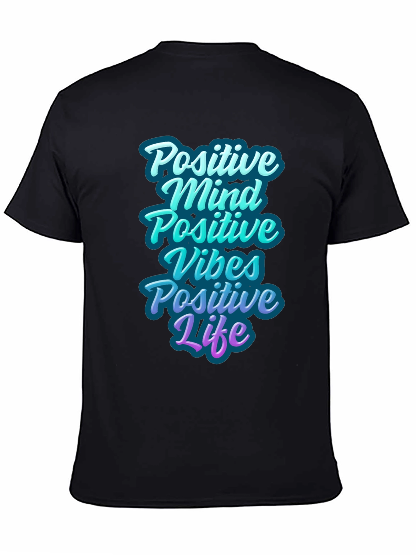 Positive Vibes Graphic T-Shirt
