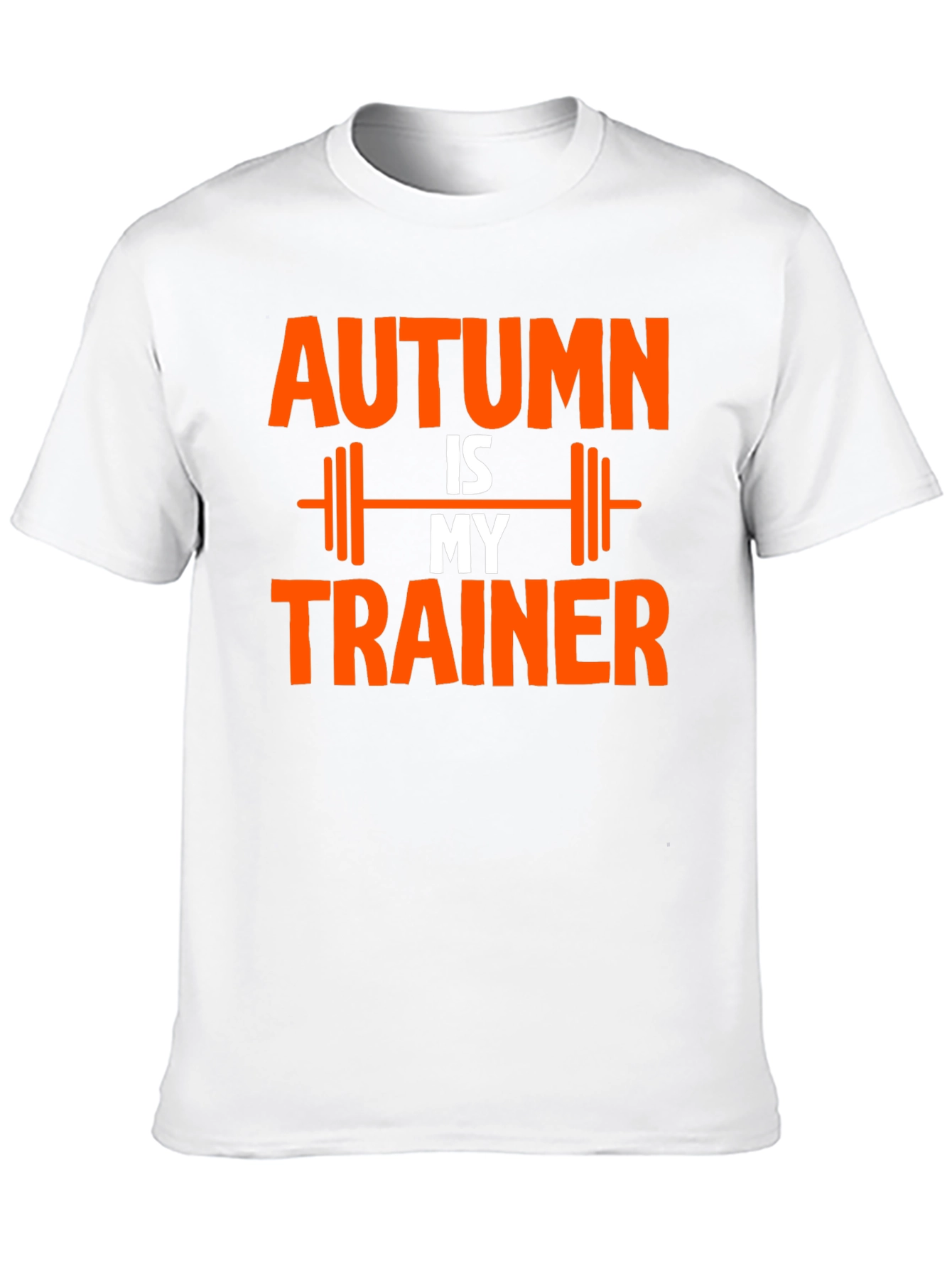Autumn is My Trainer Black T-Shirt