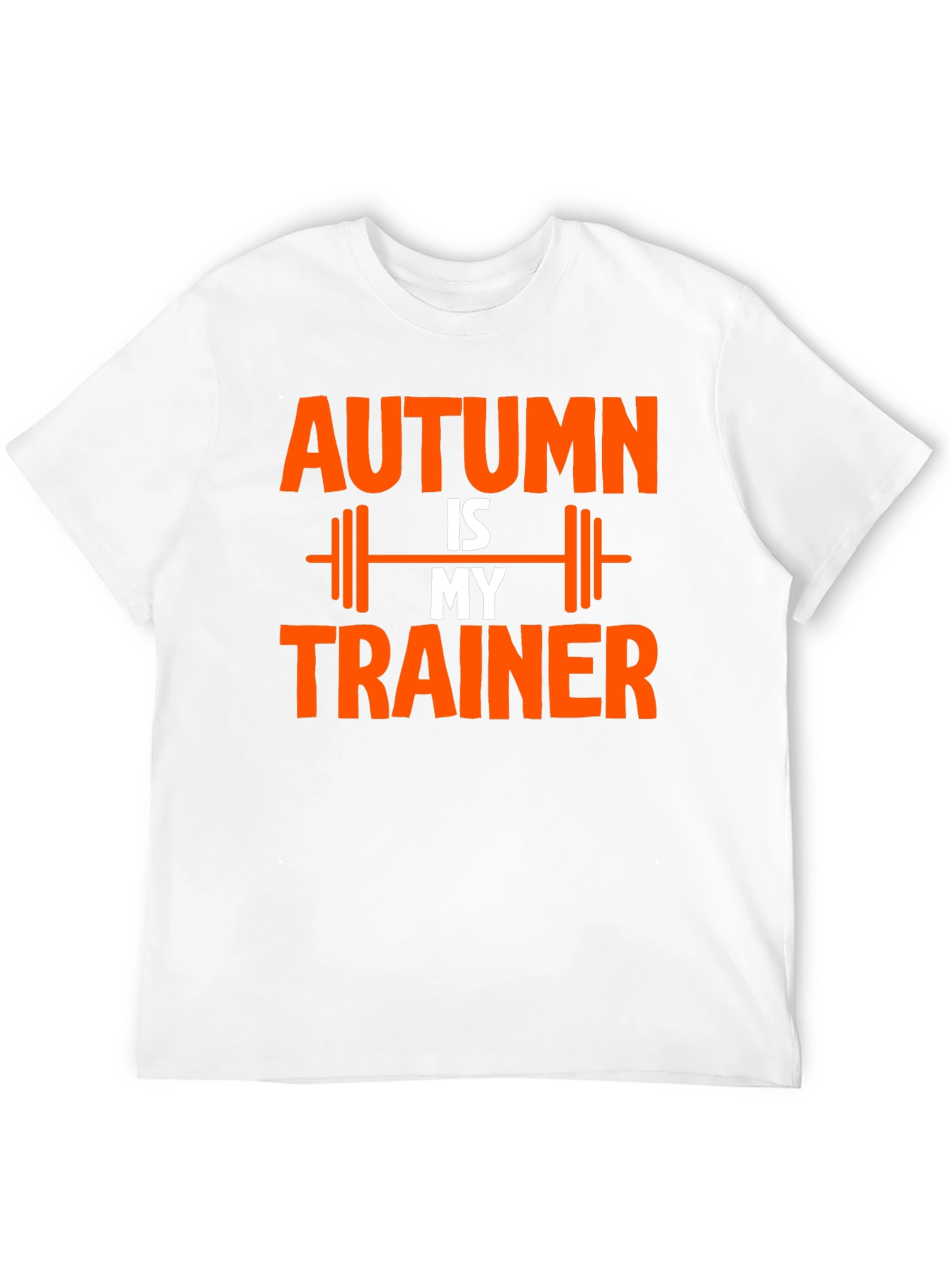 Autumn is My Trainer Black T-Shirt