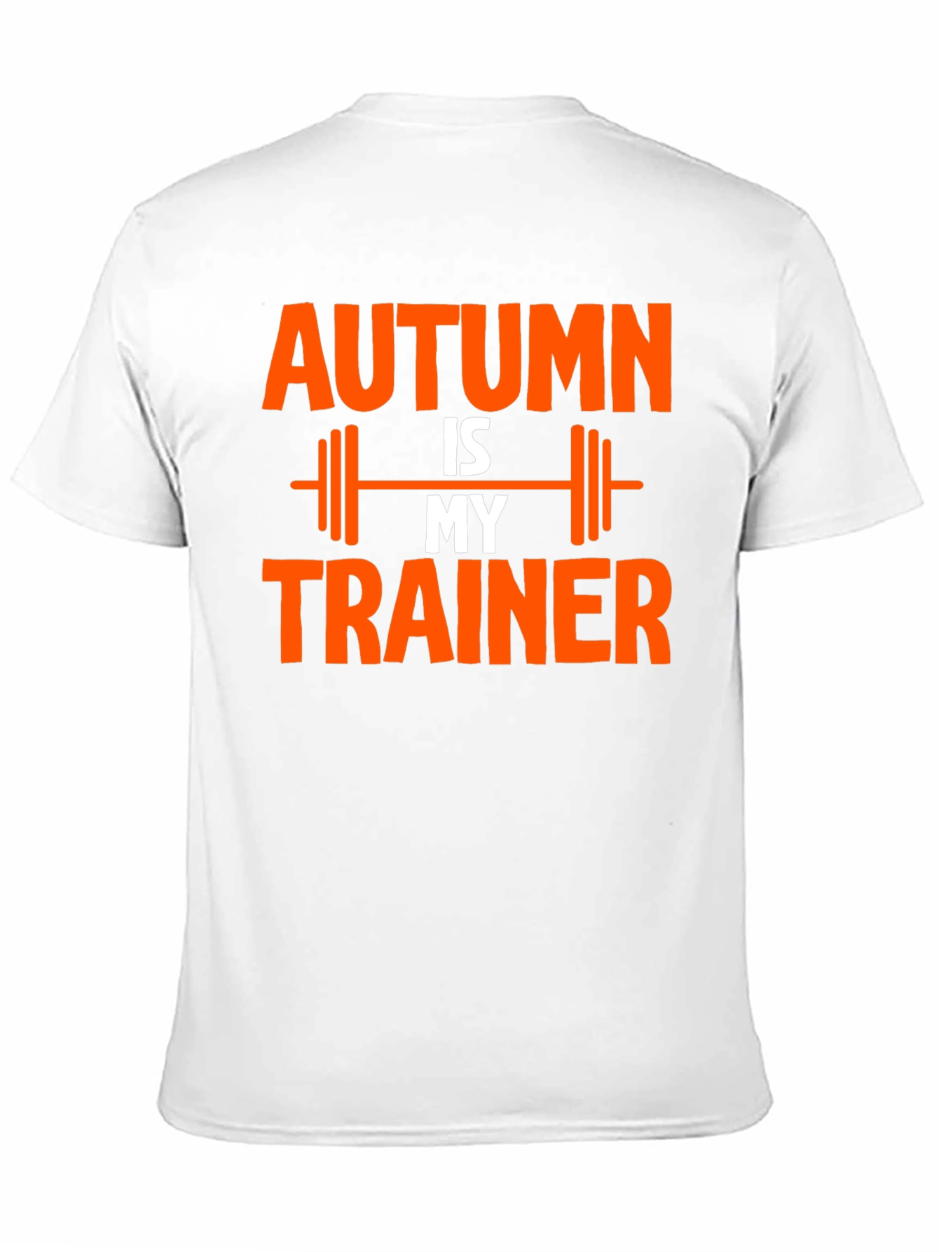 Autumn is My Trainer Black T-Shirt