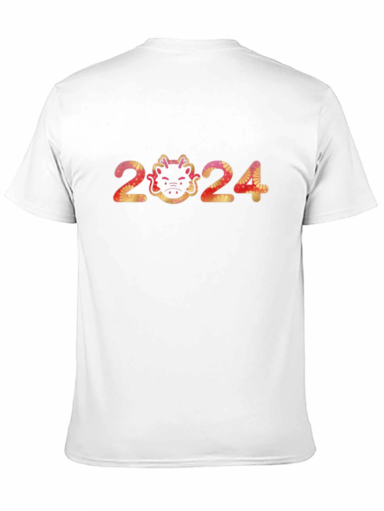 Chinese New Year 2024 Dragon Graphic T-Shirt