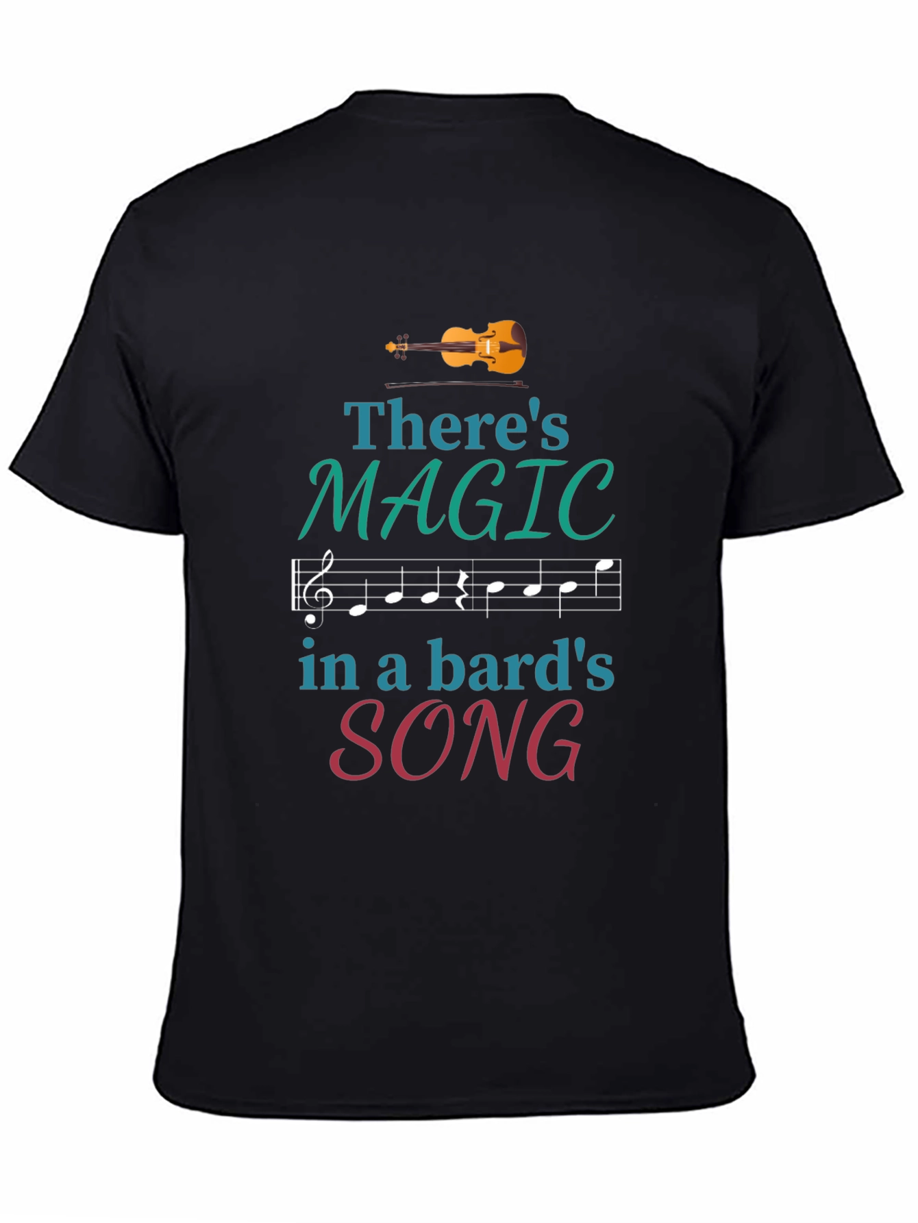 Bards Song Magic Graphic T-Shirt