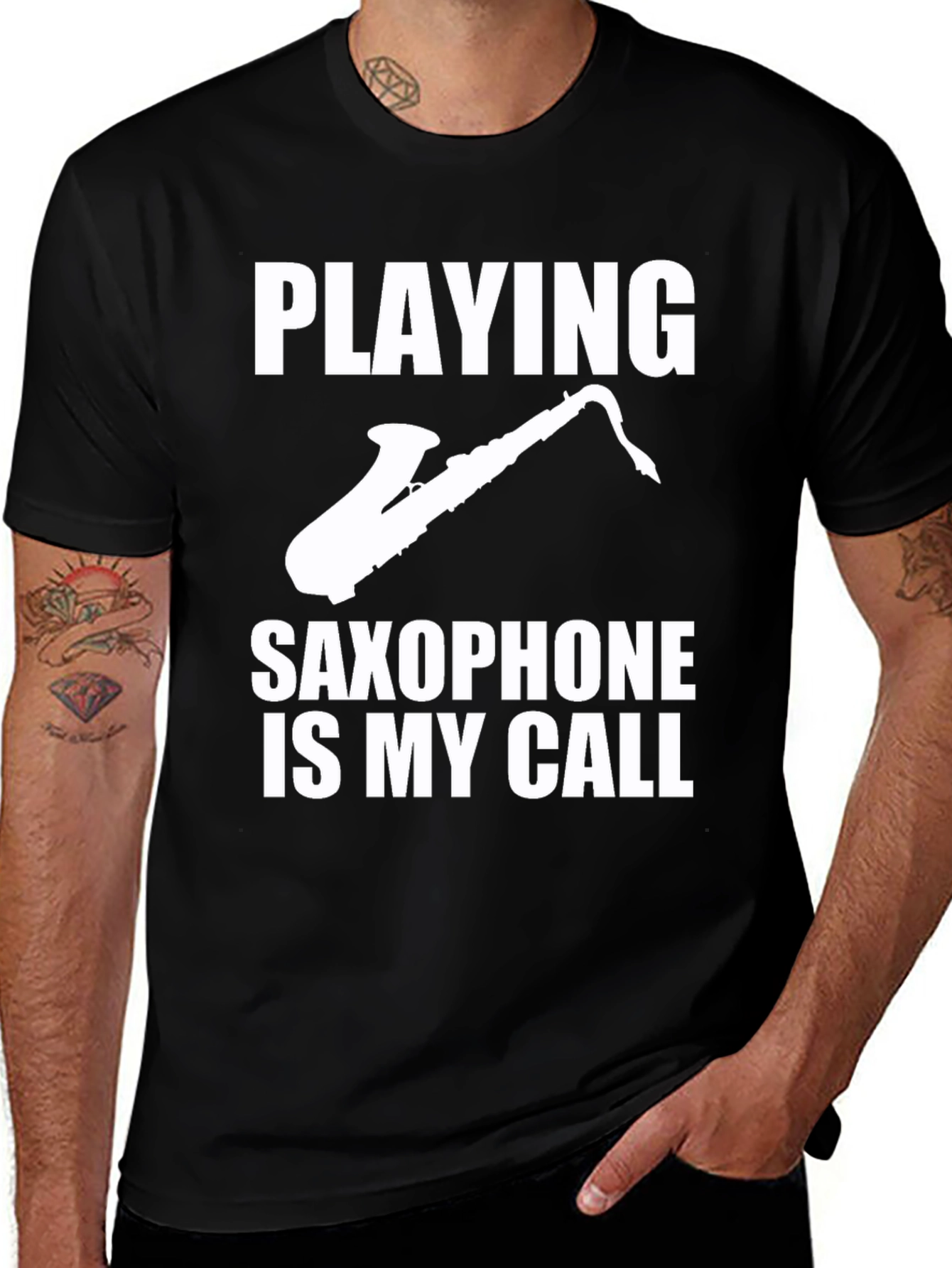 Saxophone Player T-Shirt - Music Is My Calling