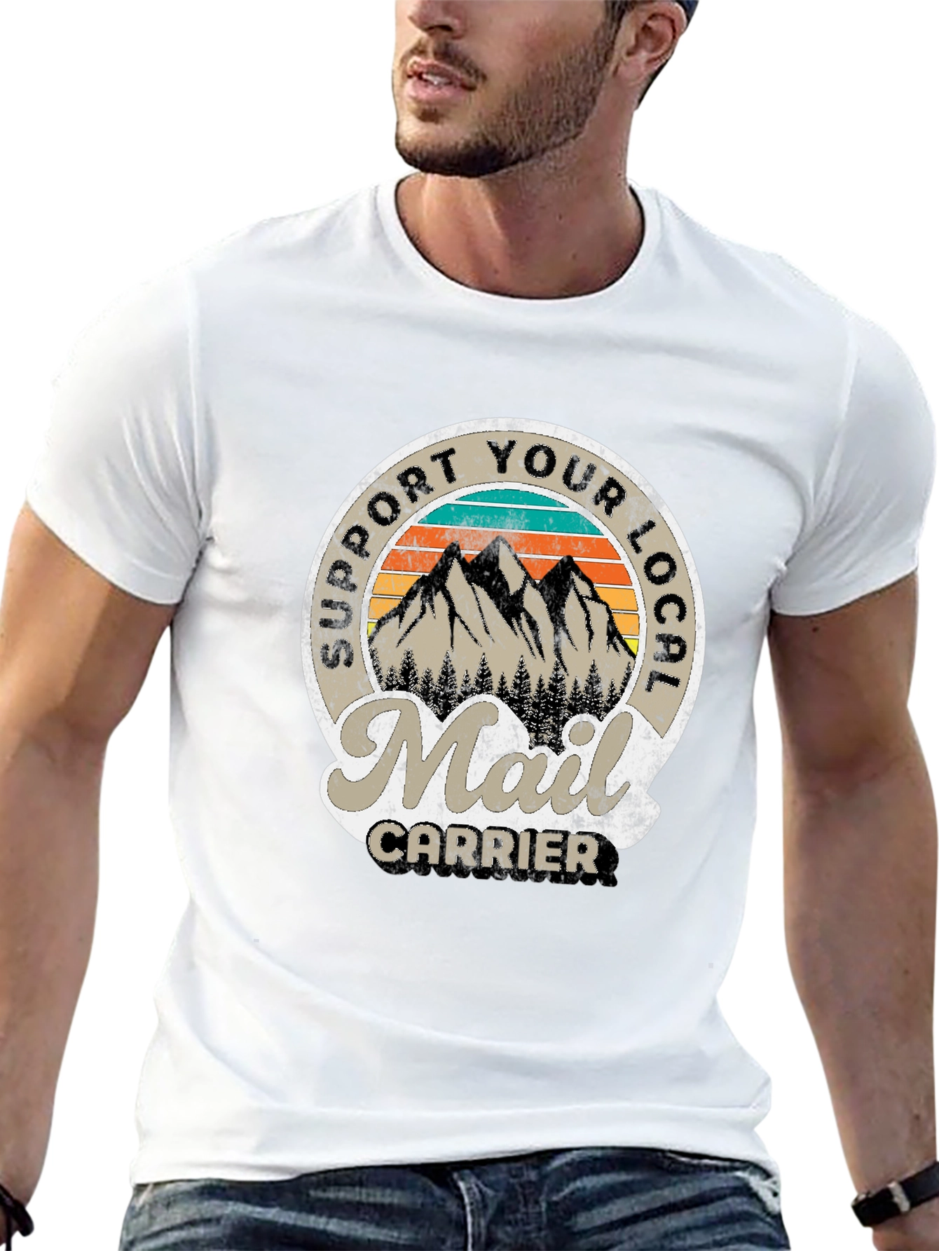 Support Your Local Mail Carrier T-Shirt