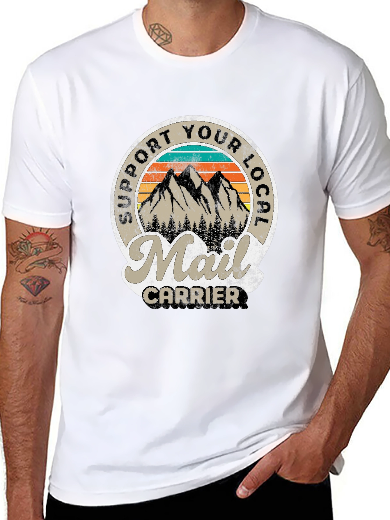 Support Your Local Mail Carrier T-Shirt