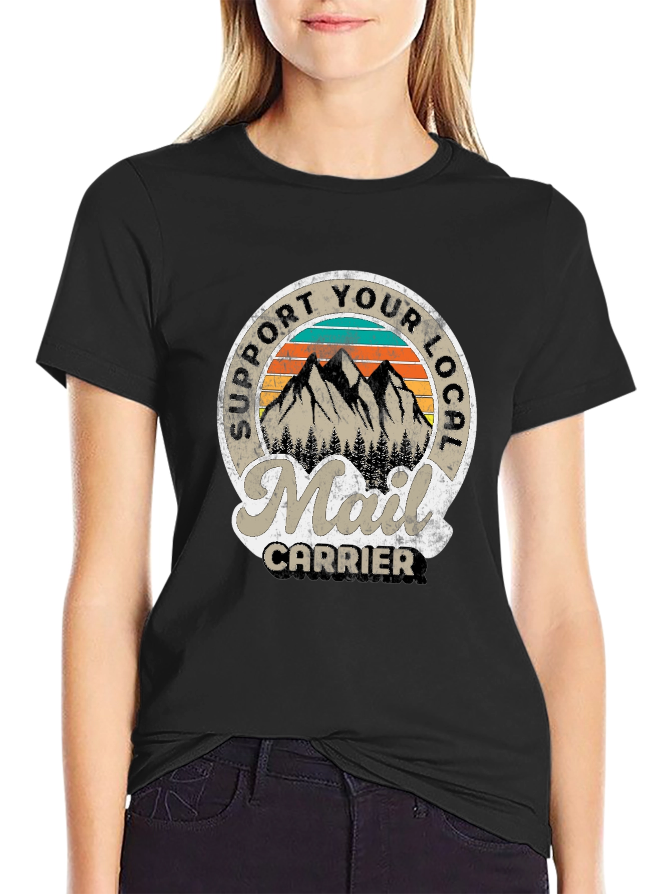 Support Your Local Mail Carrier T-Shirt