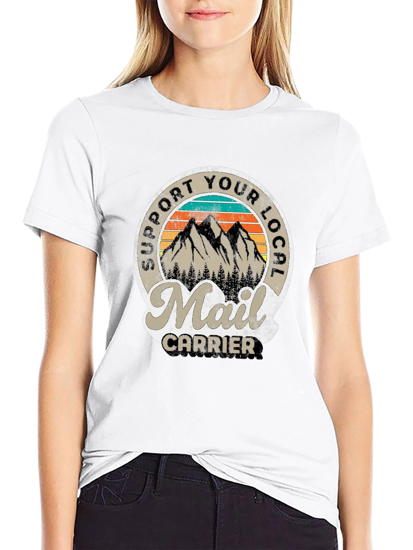 Support Your Local Mail Carrier T-Shirt