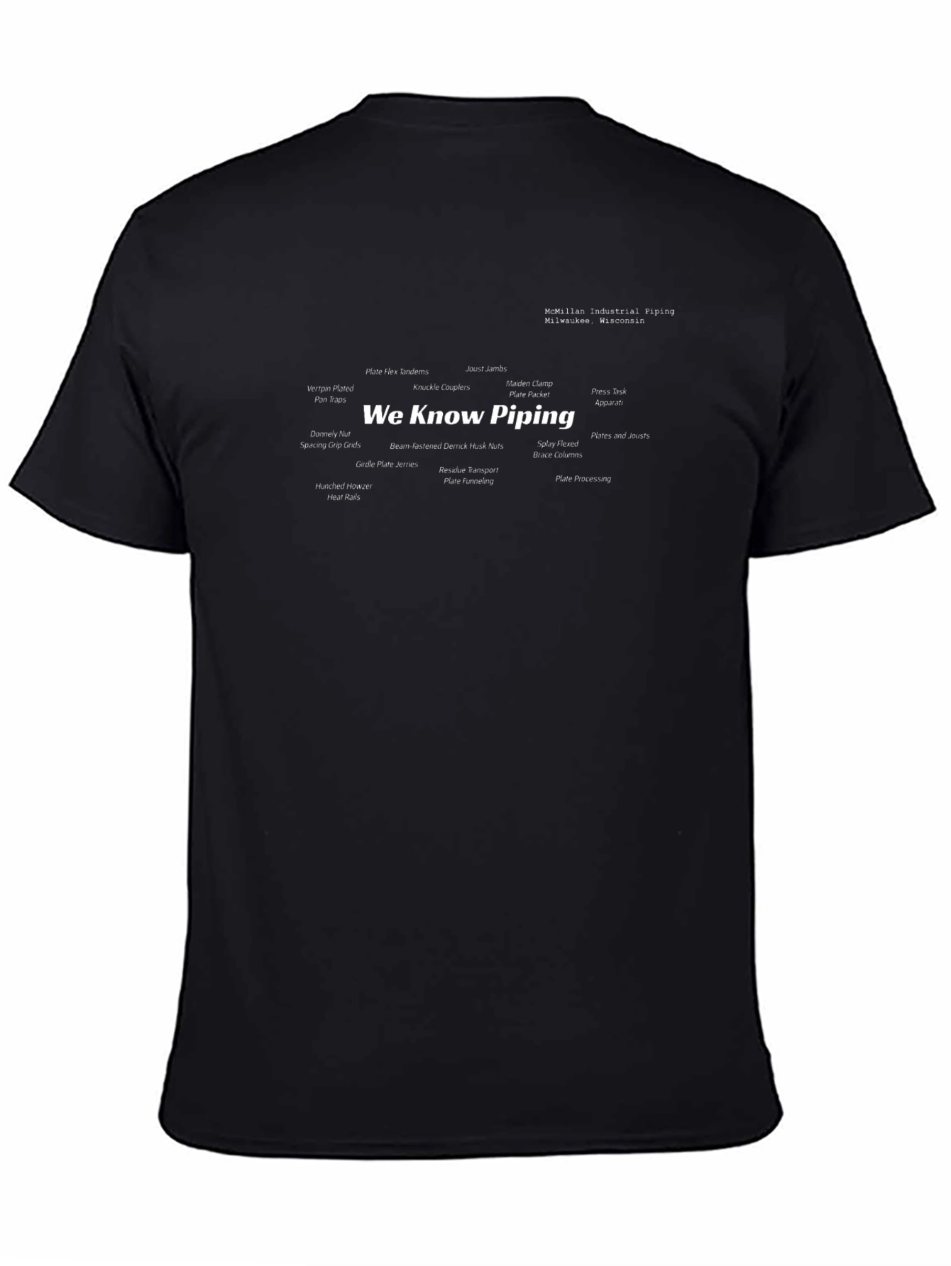 We Know Piping T-Shirt