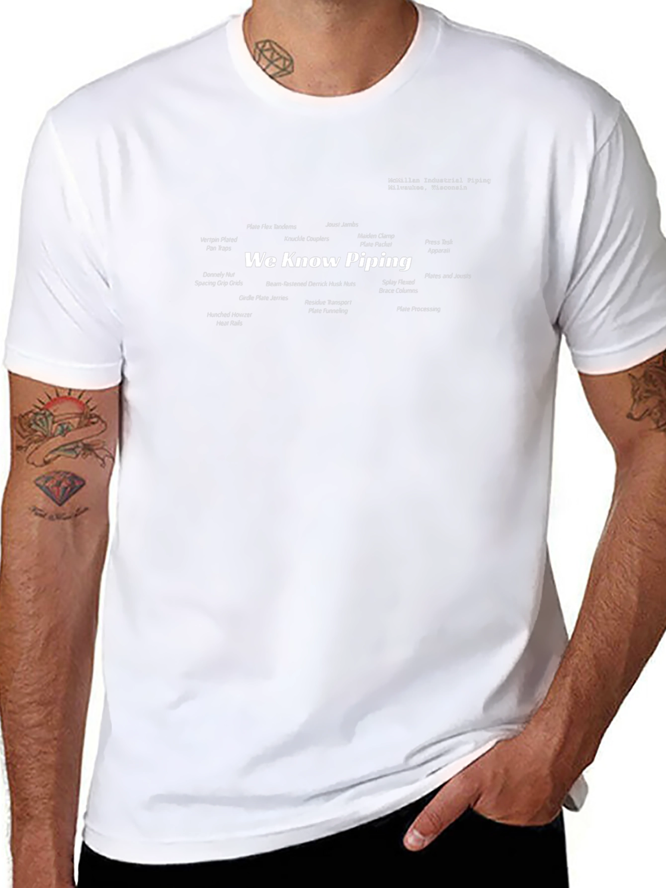 We Know Piping T-Shirt