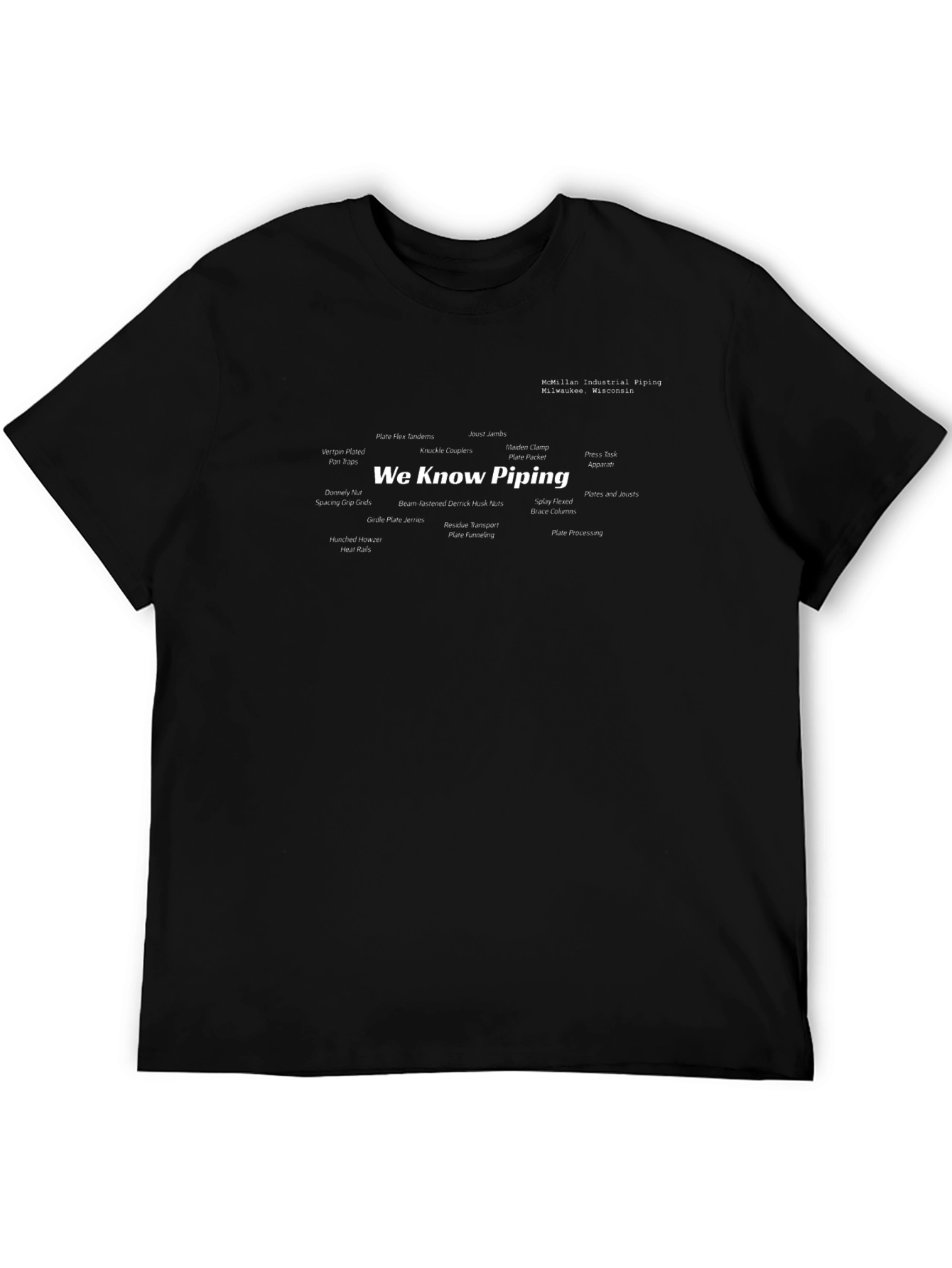 We Know Piping T-Shirt