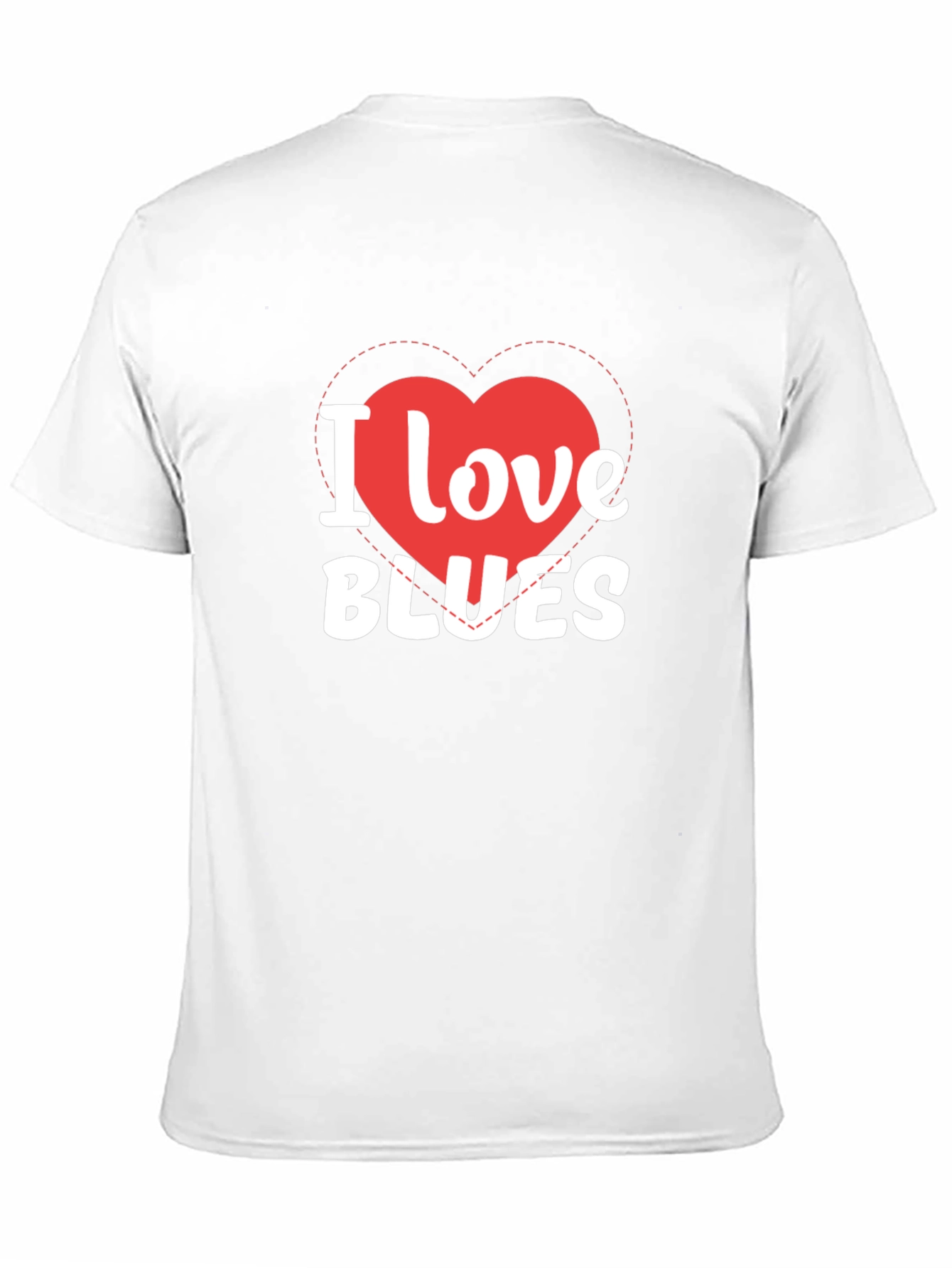 I Love Blues Graphic T-Shirt