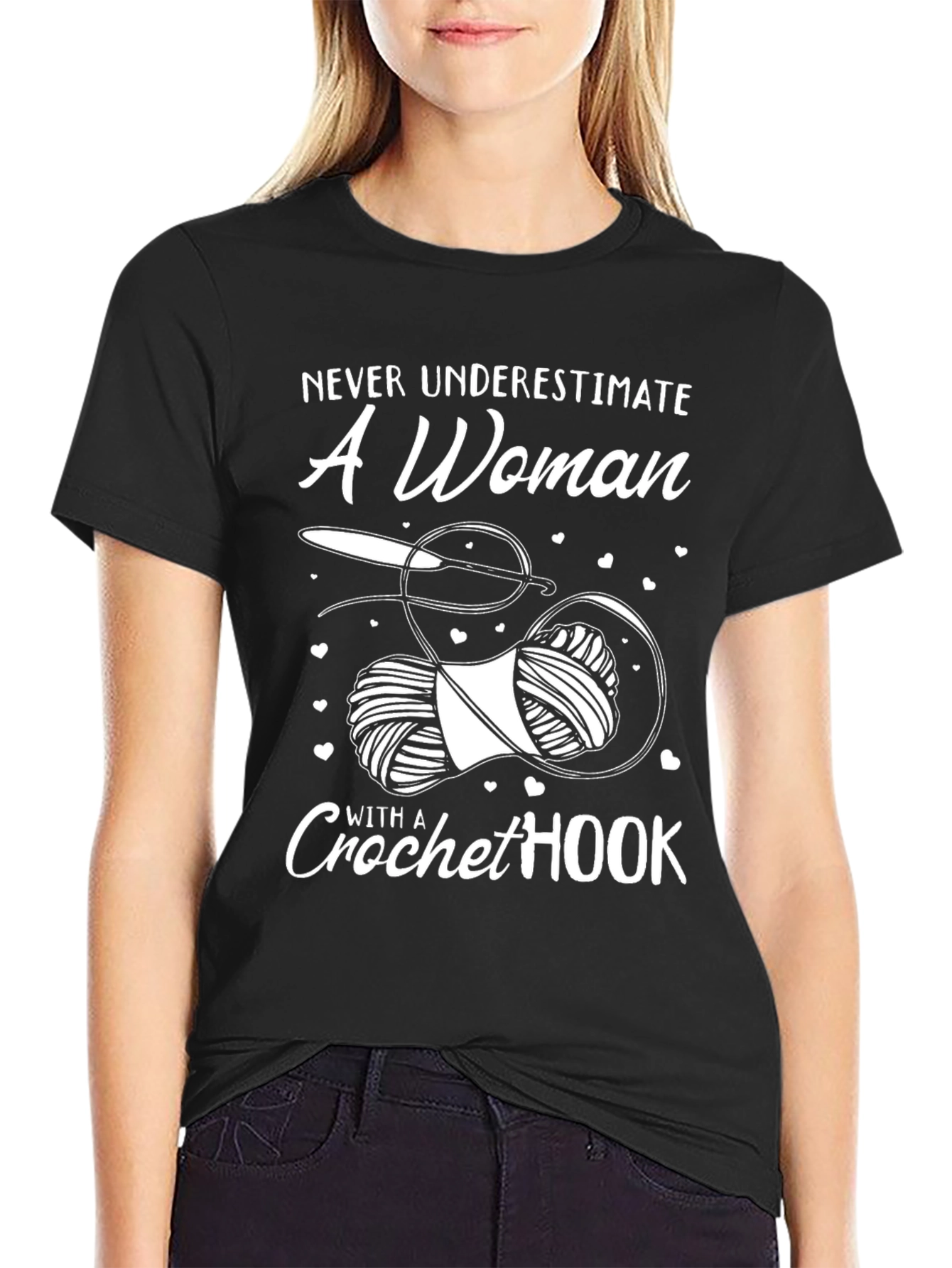 Crochet Hook Womans T-Shirt