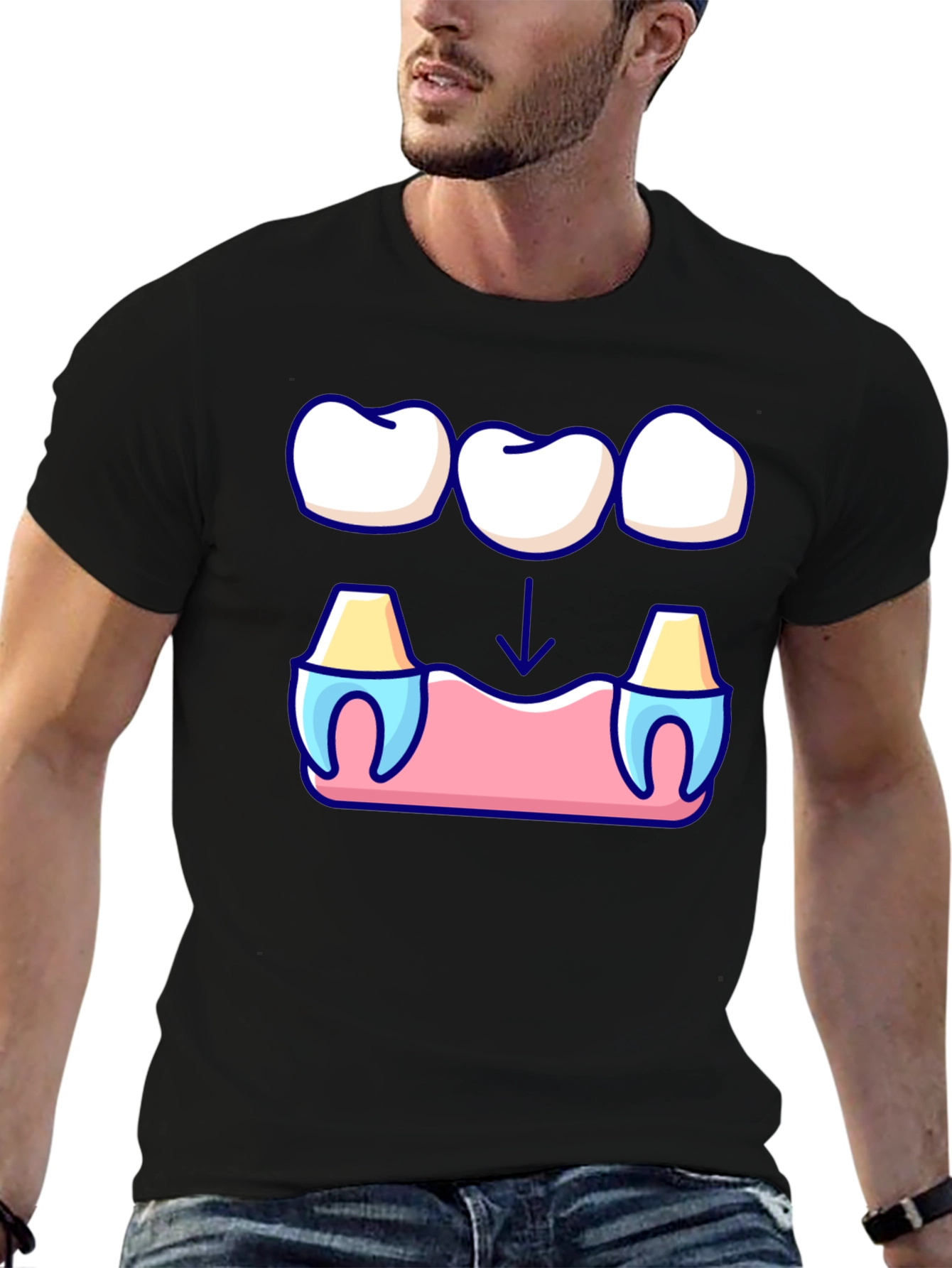 Dental Bridge Graphic T-Shirt