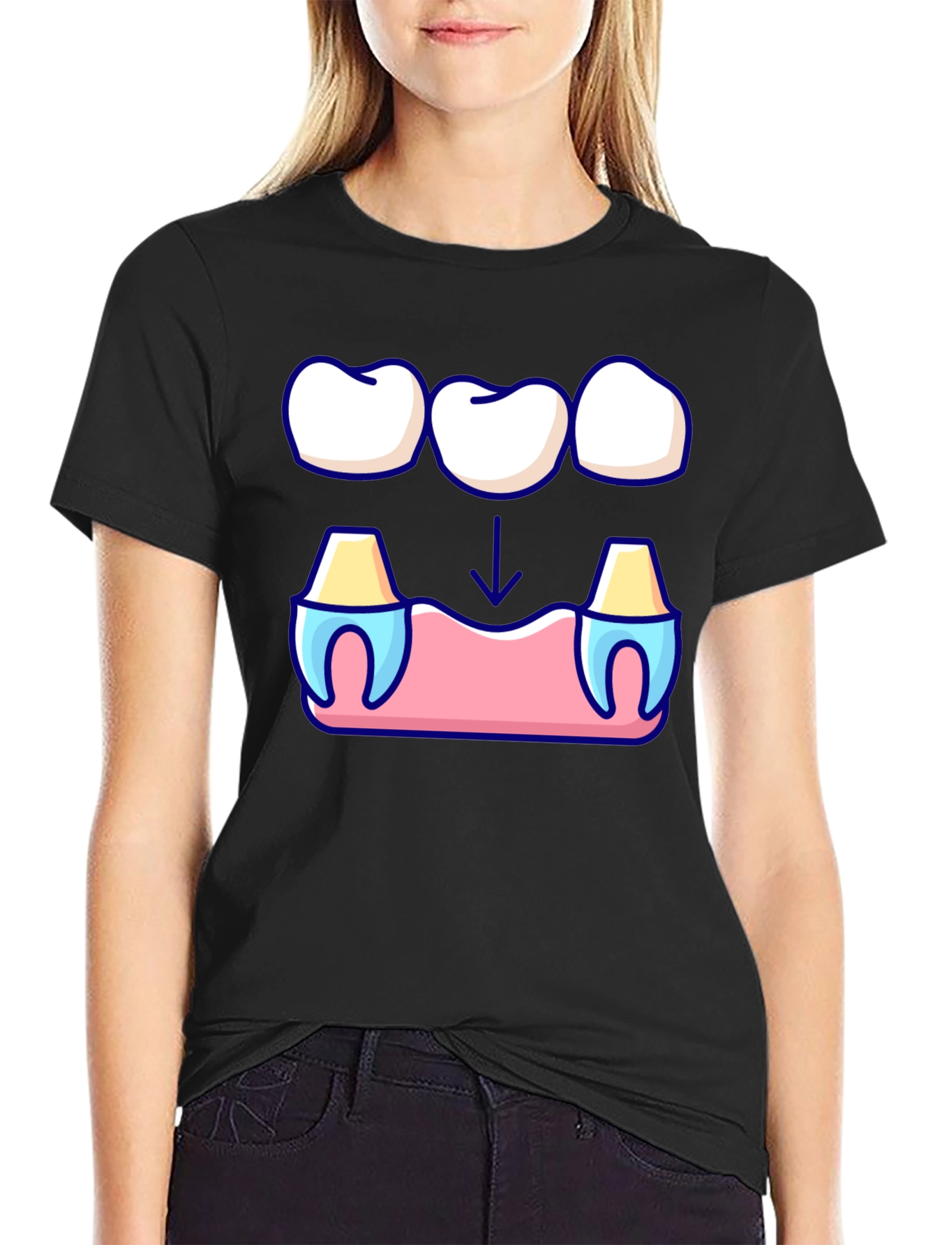 Dental Bridge Graphic T-Shirt