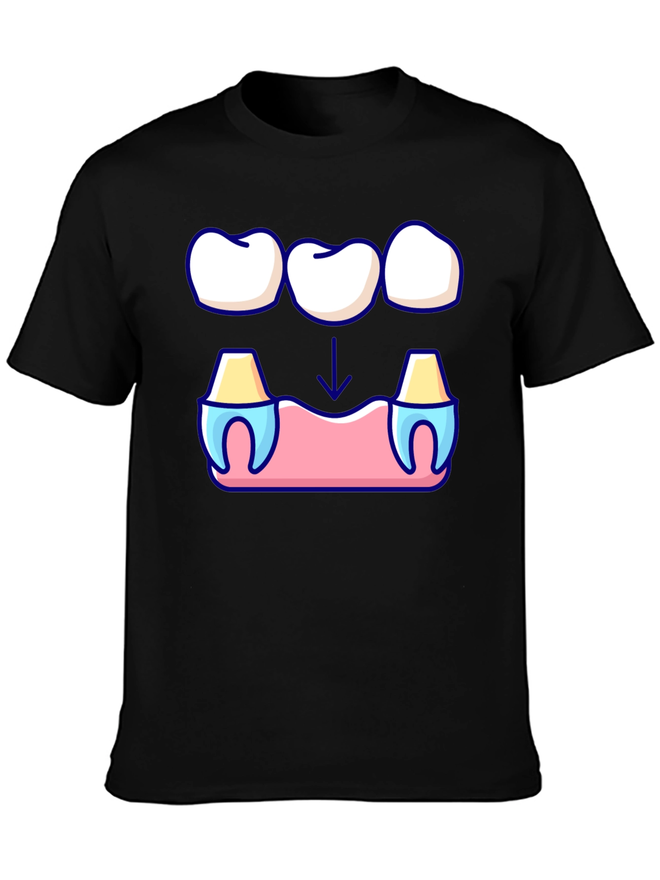 Dental Bridge Graphic T-Shirt