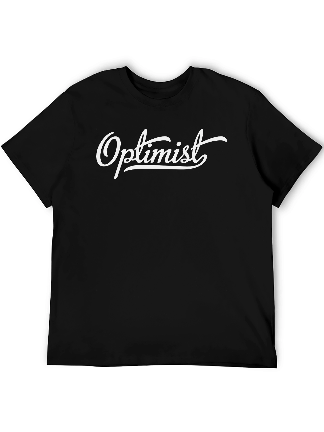 Optimist Graphic T-Shirt - Black