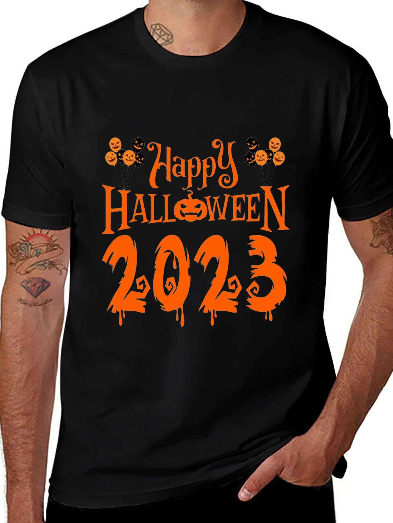 Happy Halloween 2023 Graphic Tee