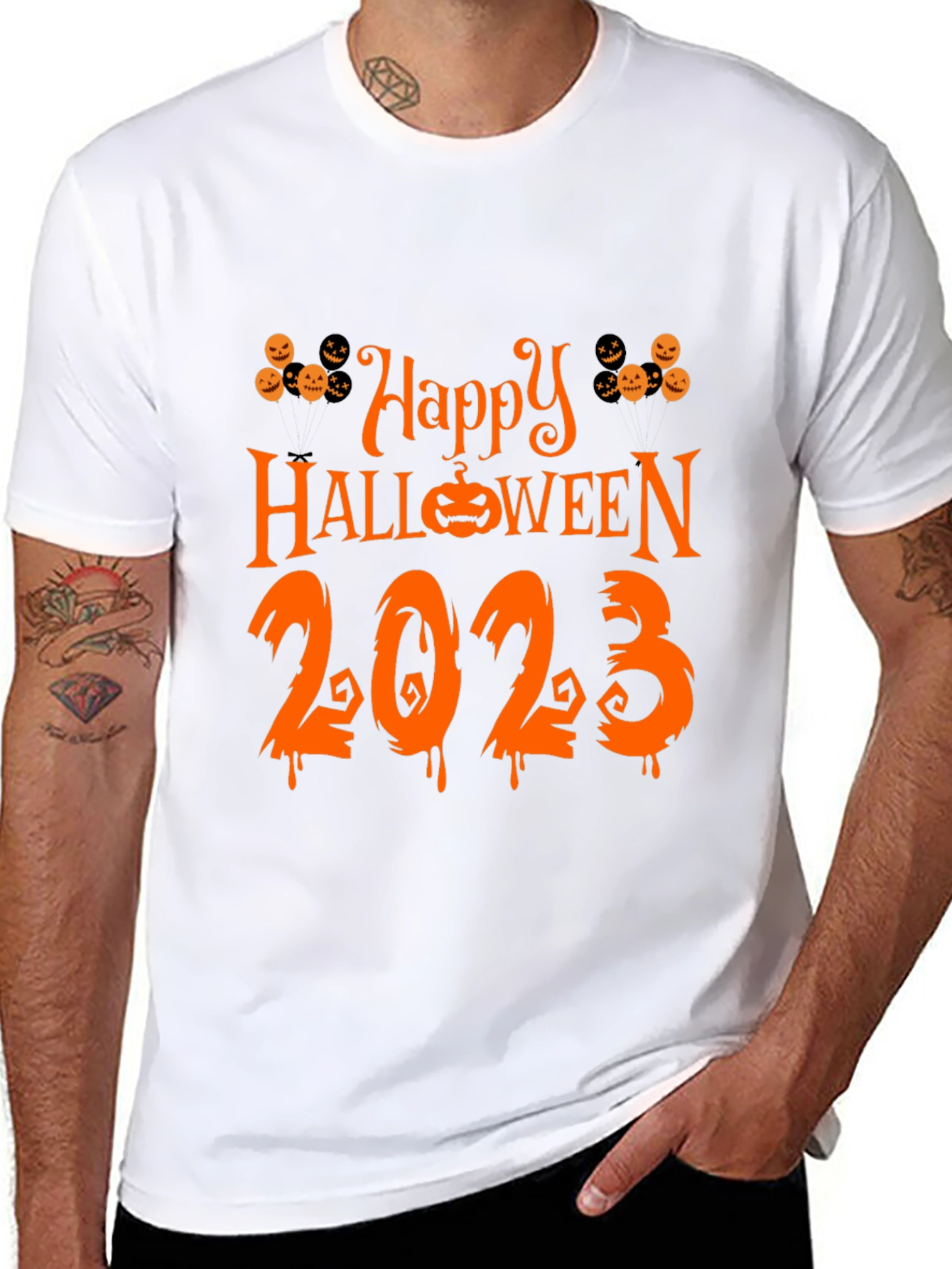 Happy Halloween 2023 Graphic Tee