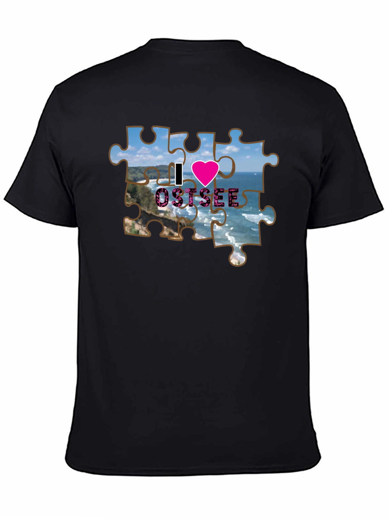 I Love Ostsee Jigsaw Tee