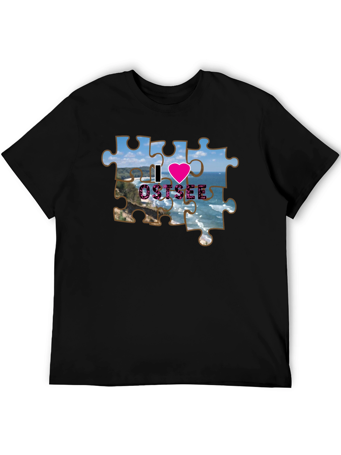 I Love Ostsee Jigsaw Tee