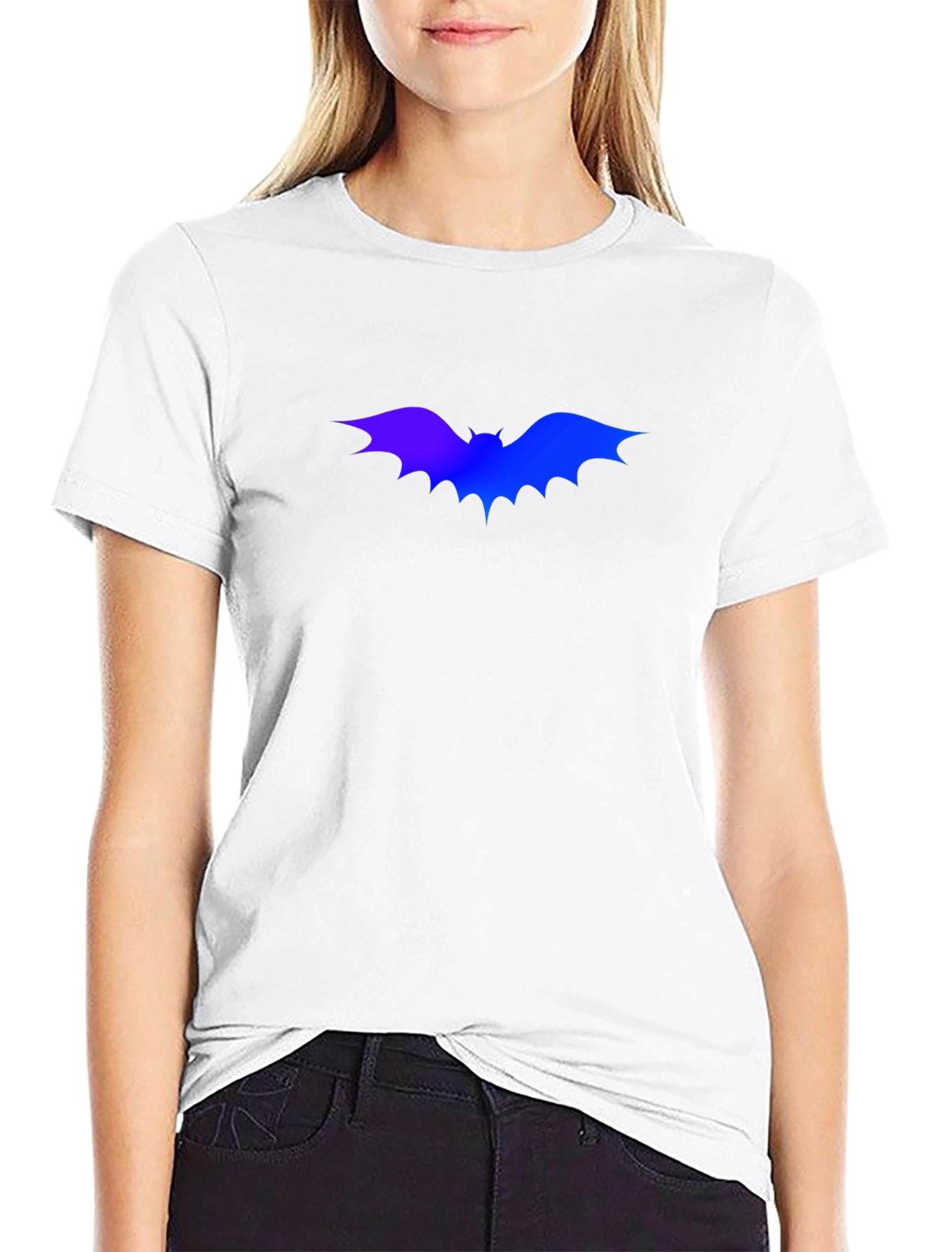 Bat Graphic Black T-Shirt