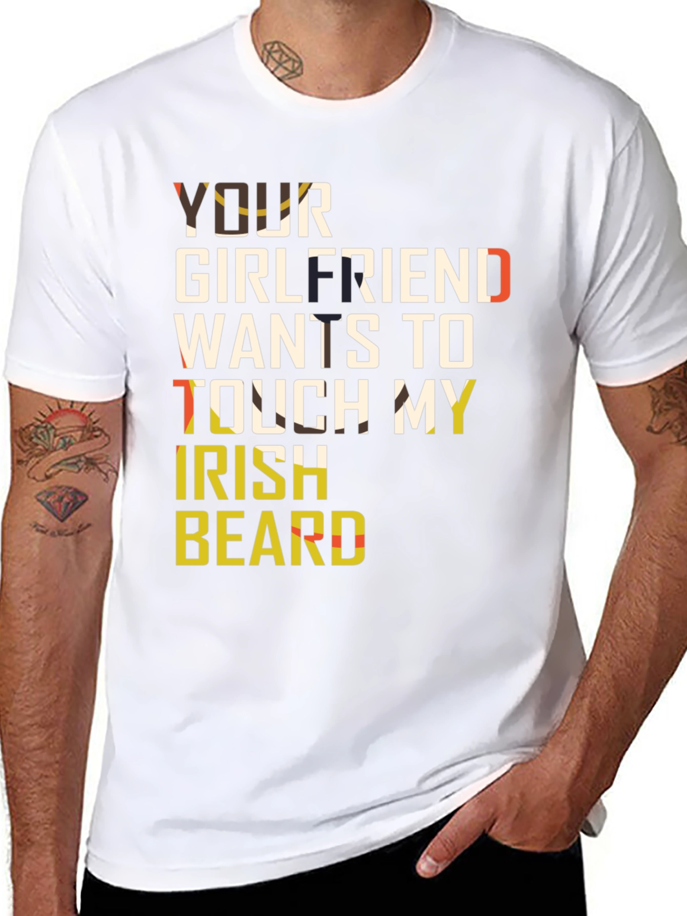 Irish Beard Graphic Tee