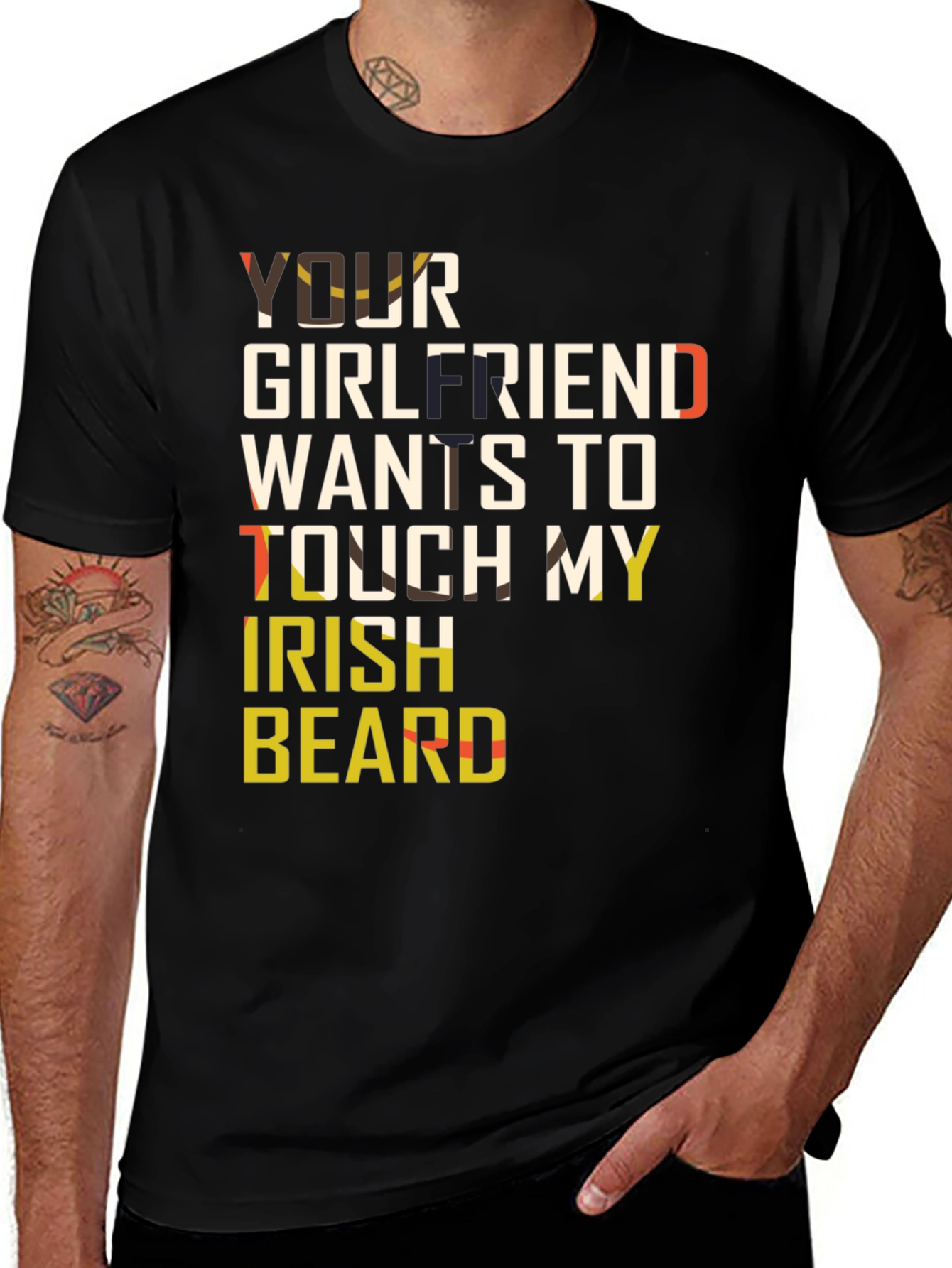 Irish Beard Graphic Tee
