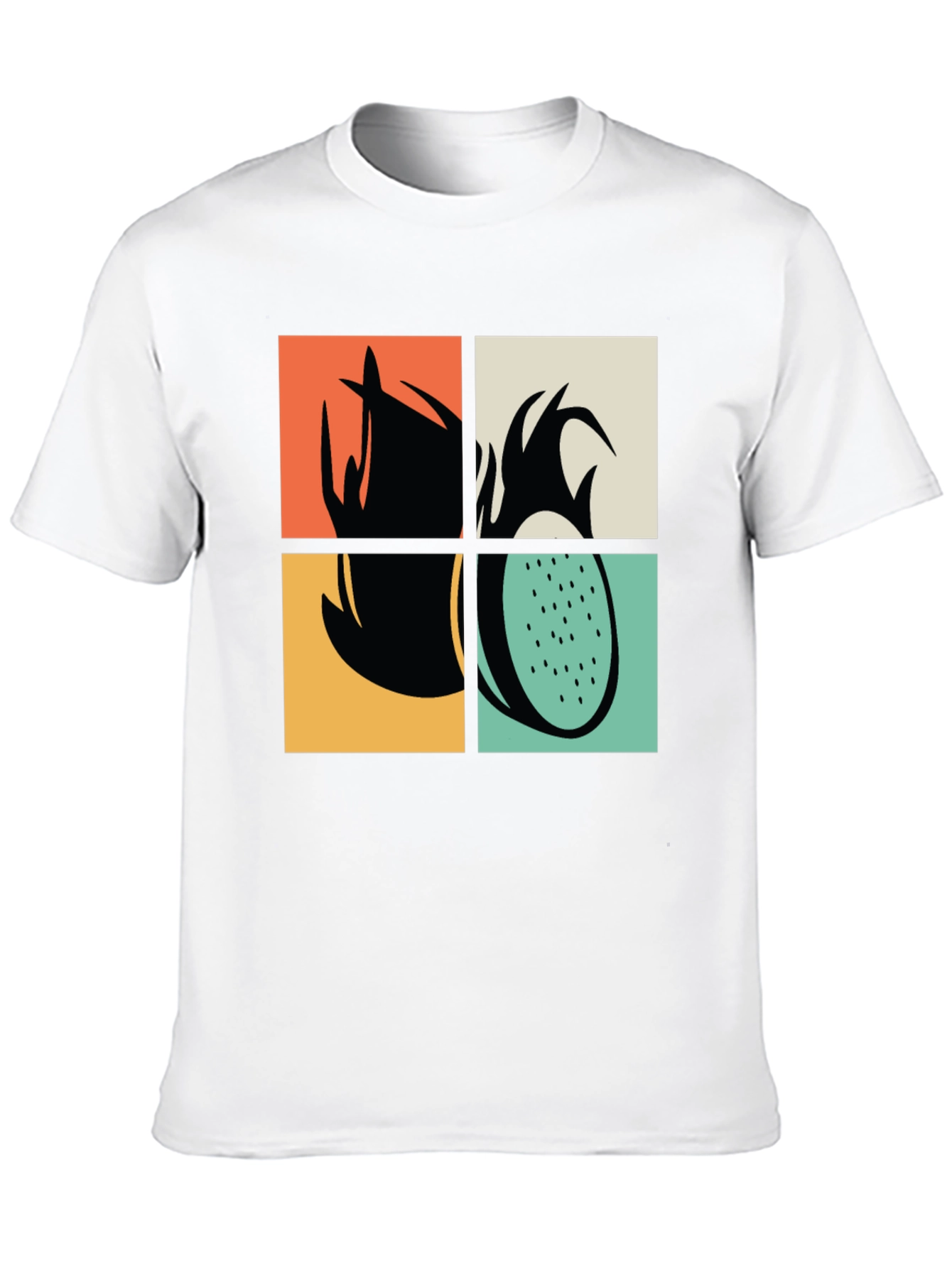 Retro Dragon Fruit Graphic Tee - Unisex