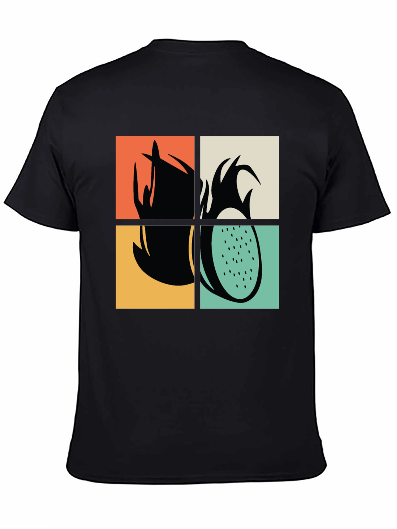 Retro Dragon Fruit Graphic Tee - Unisex