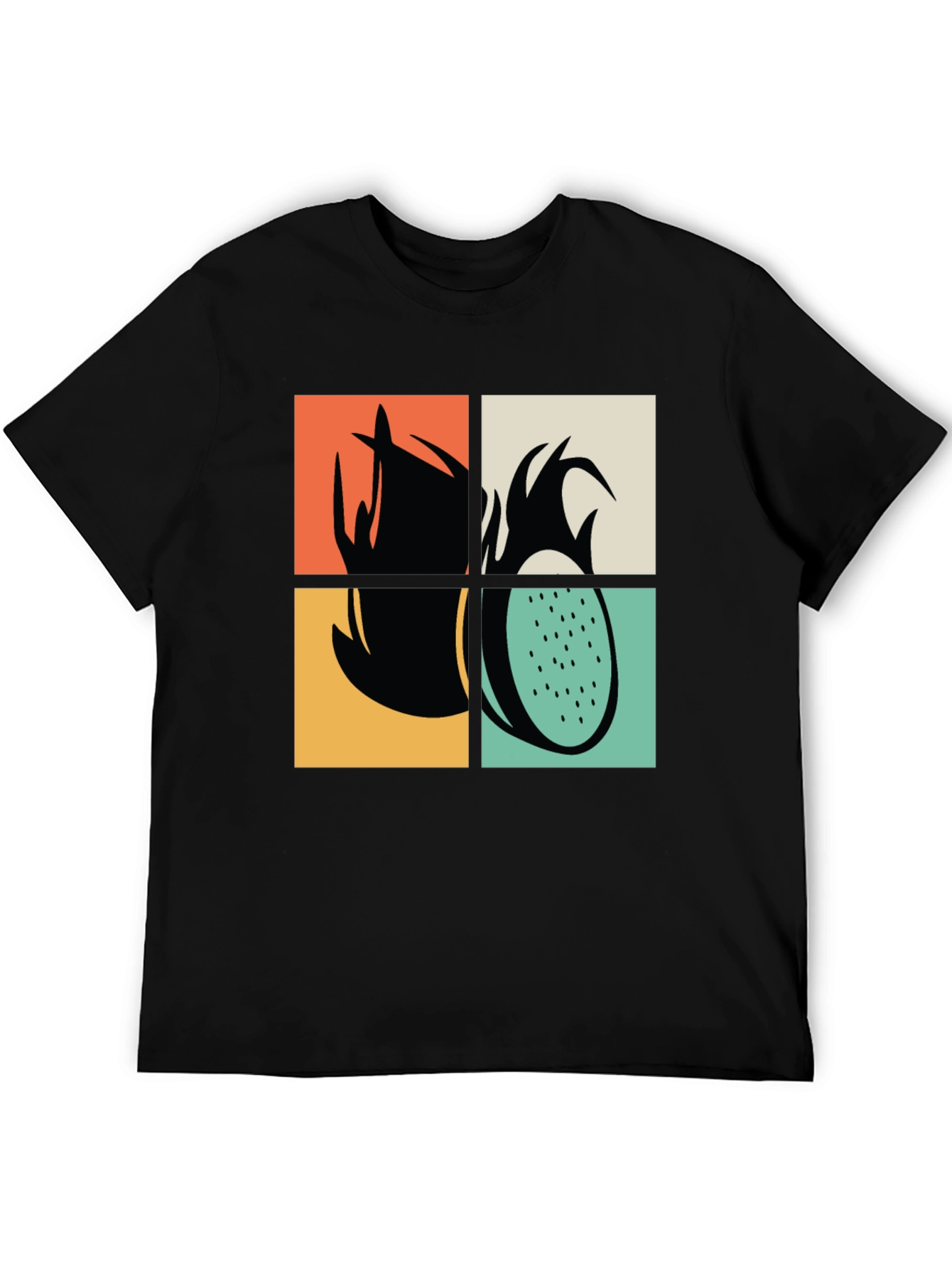 Retro Dragon Fruit Graphic Tee - Unisex