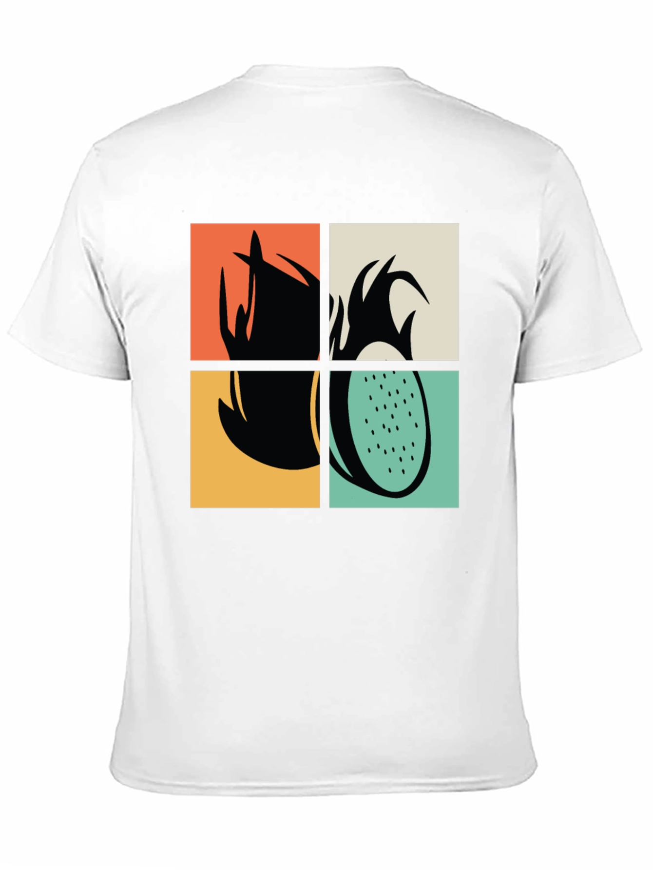 Retro Dragon Fruit Graphic Tee - Unisex