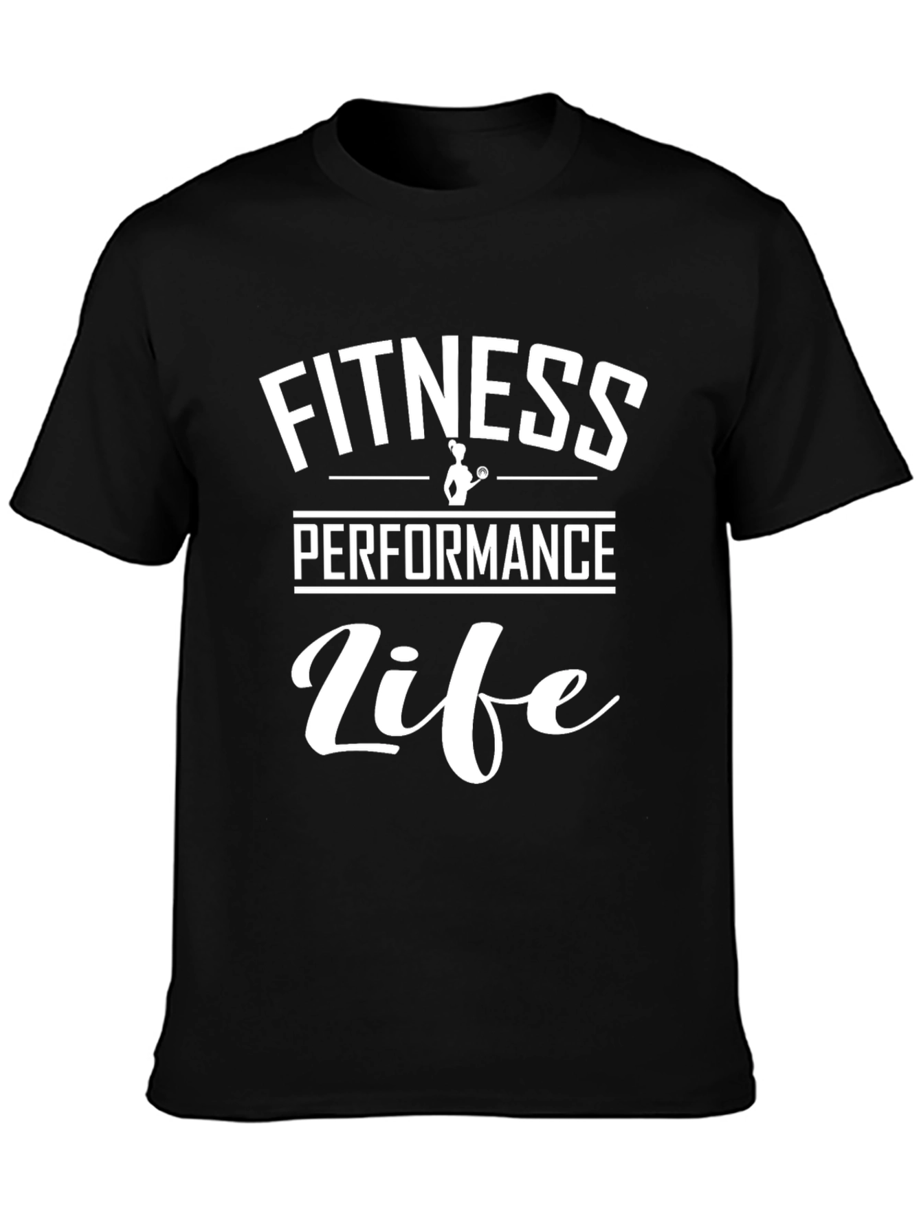Fitness Performance Life Graphic T-Shirt