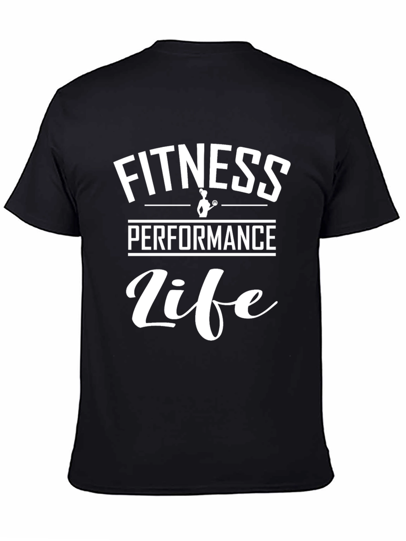 Fitness Performance Life Graphic T-Shirt