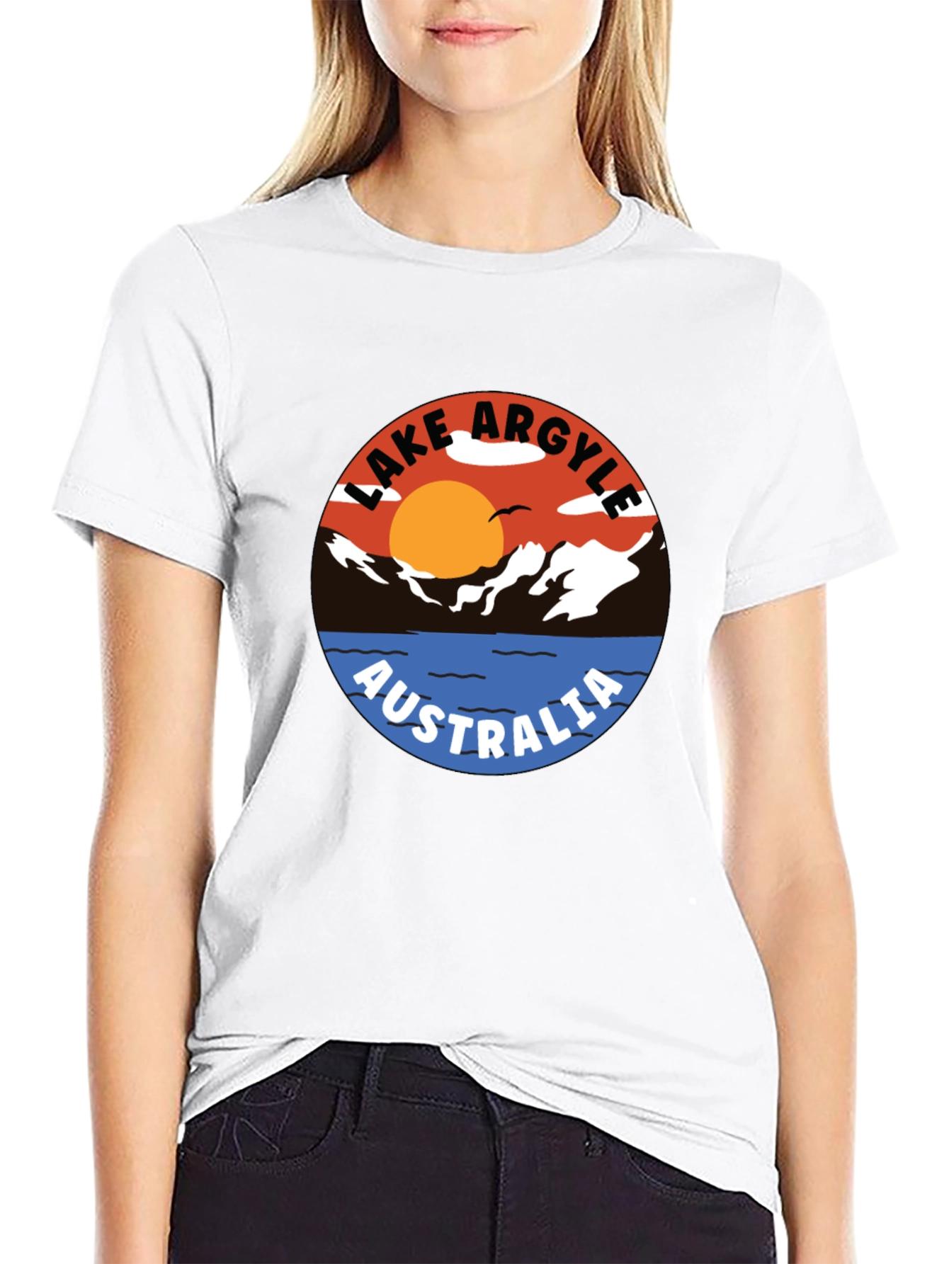 Lake Argyle Australia Graphic T-Shirt