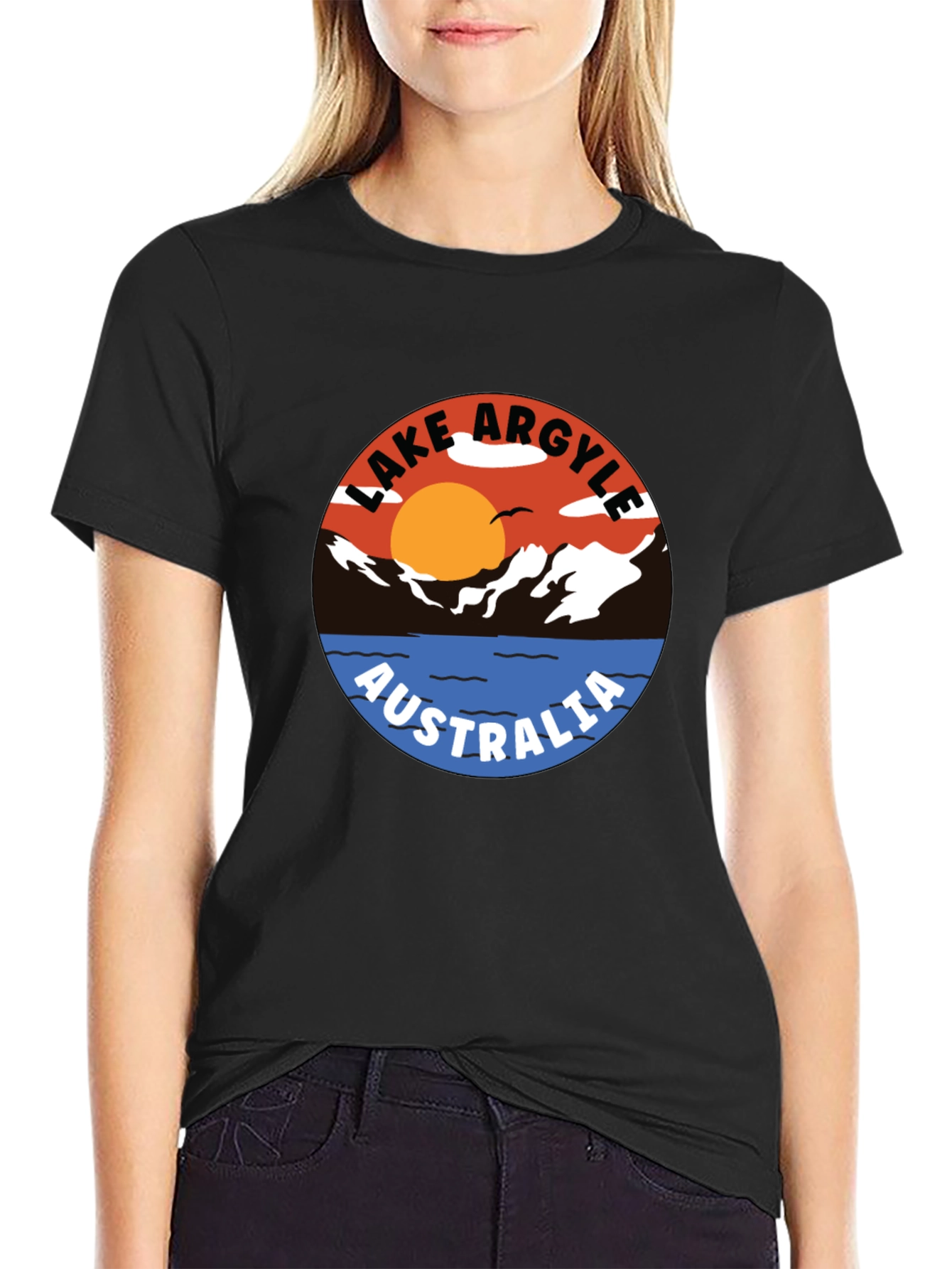 Lake Argyle Australia Graphic T-Shirt