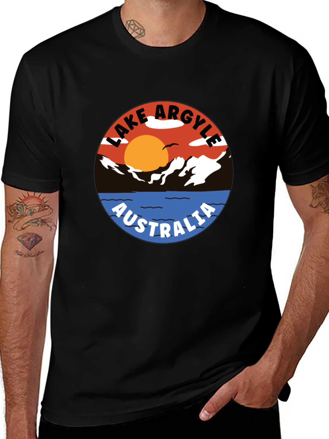 Lake Argyle Australia Graphic T-Shirt