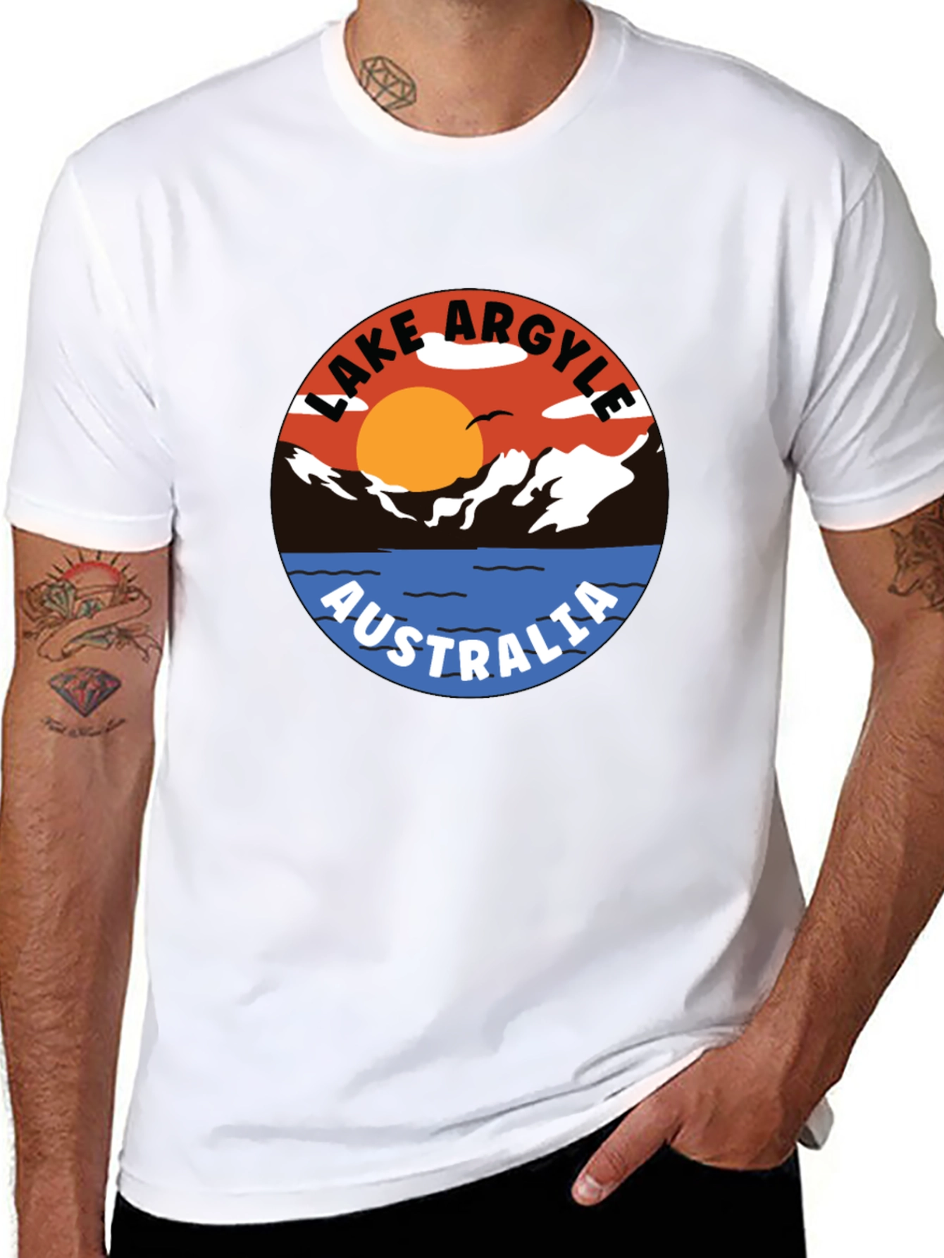 Lake Argyle Australia Graphic T-Shirt