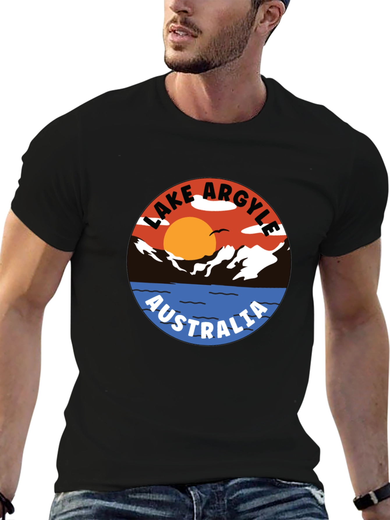 Lake Argyle Australia Graphic T-Shirt